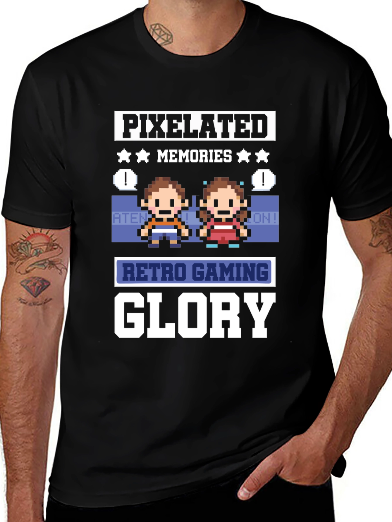 Pixelated Memories T-Shirt: Retro Gaming Glory