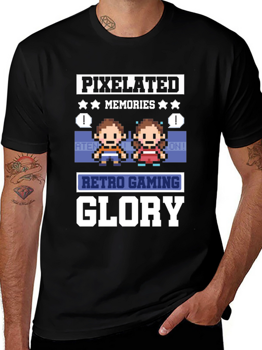 Pixelated Memories T-Shirt: Retro Gaming Glory