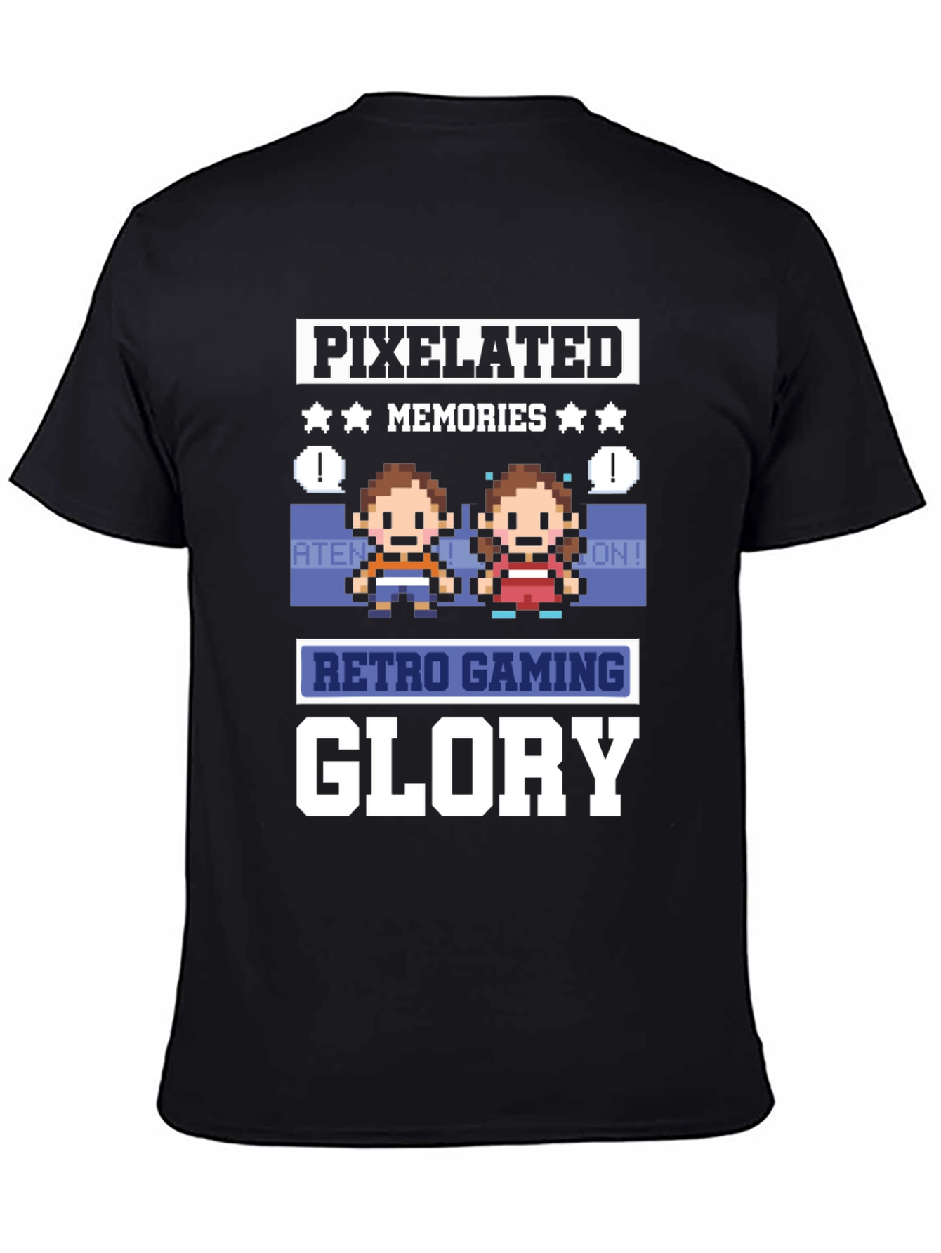 Pixelated Memories T-Shirt: Retro Gaming Glory