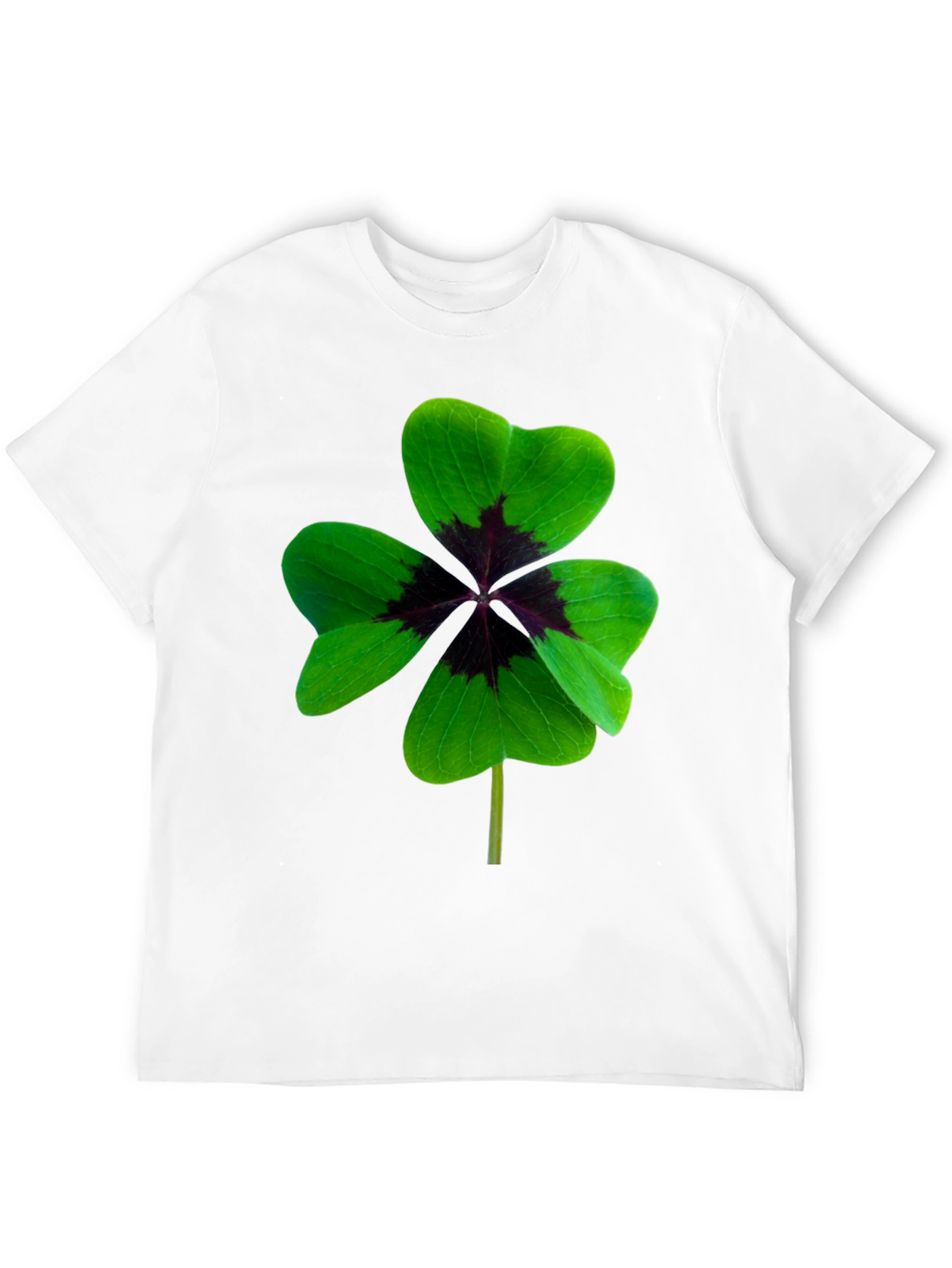 Lucky Four Leaf Clover Graphic Tee - Unisex Fit