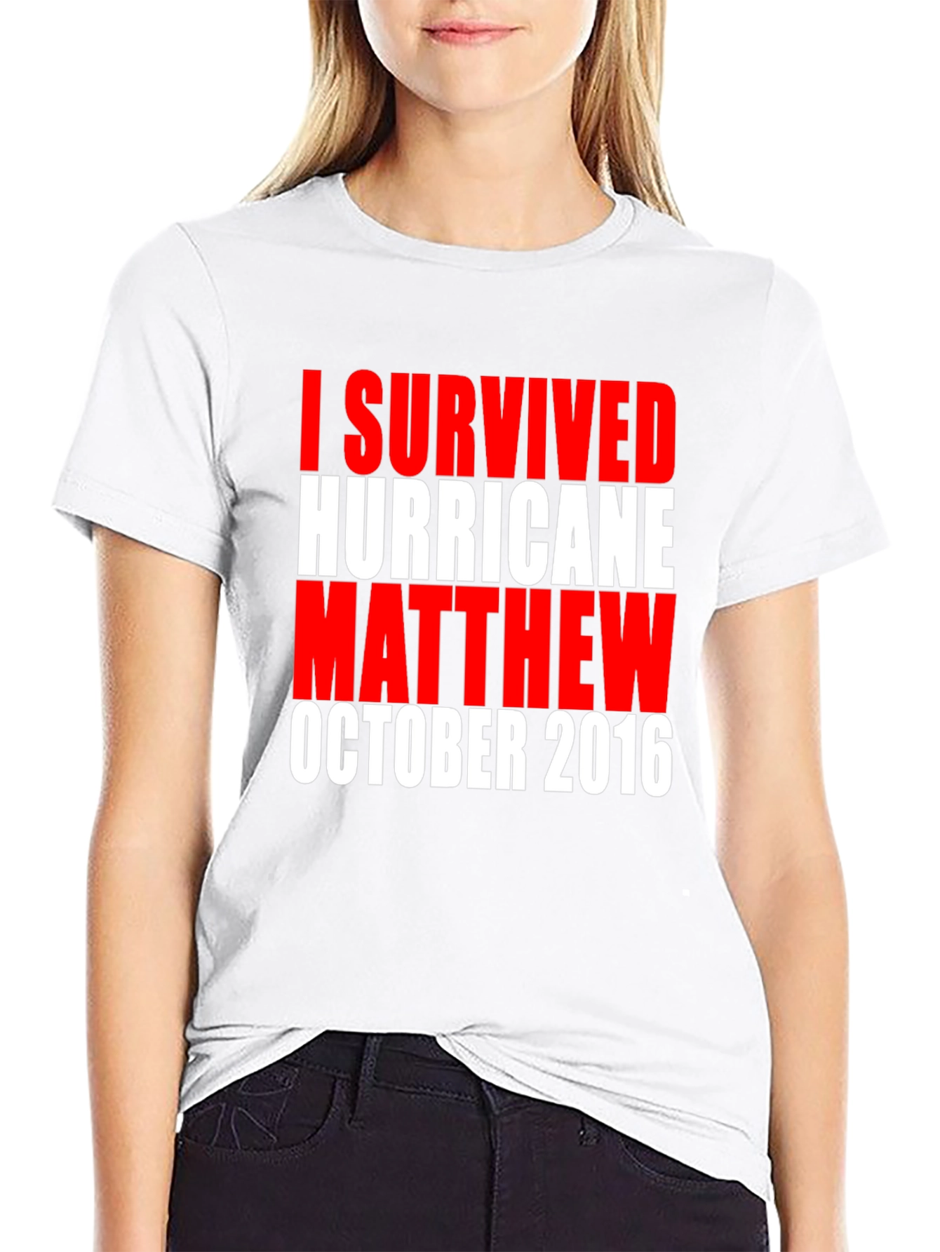 I Survived Hurricane Matthew Tee