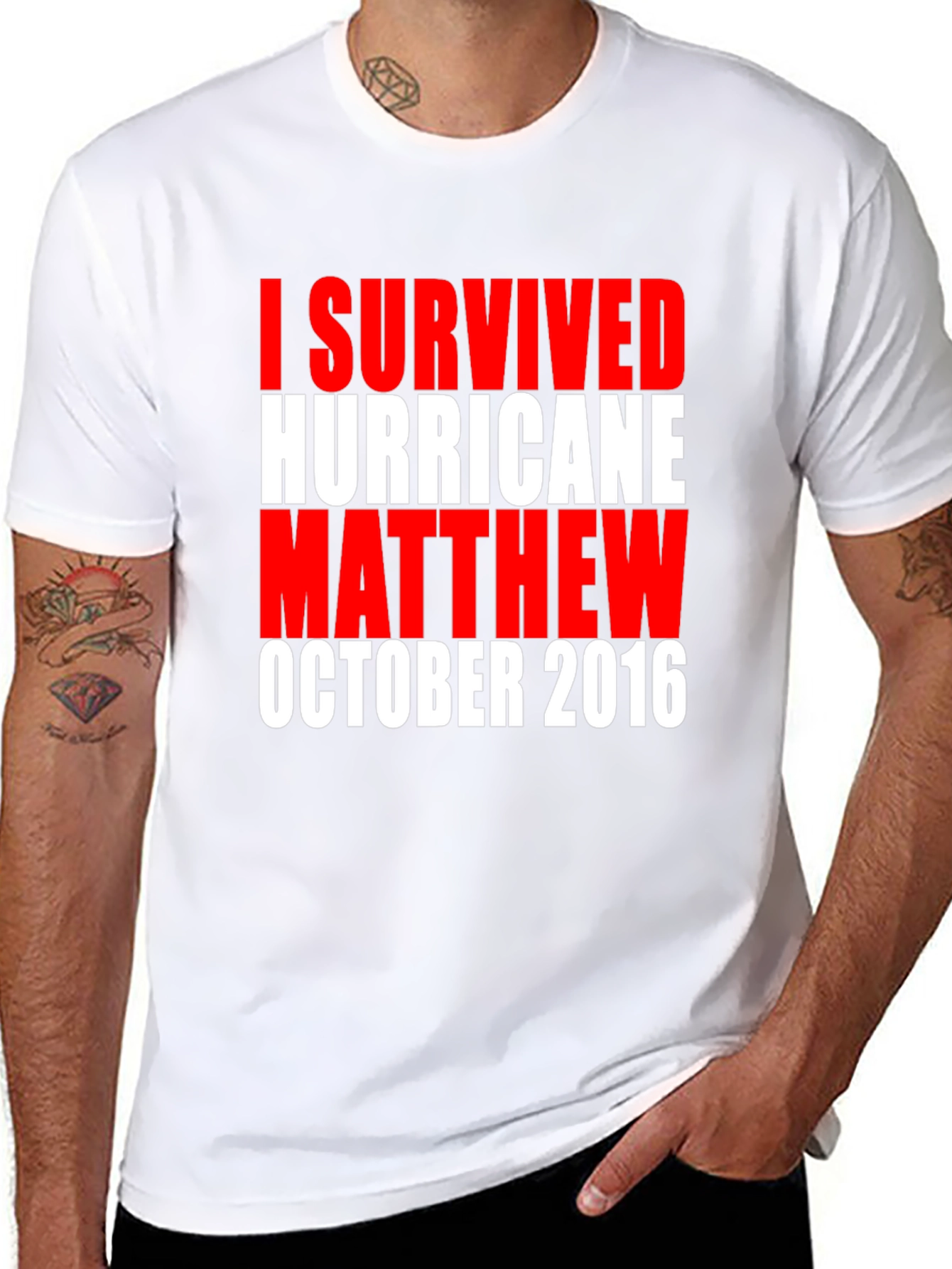 I Survived Hurricane Matthew Tee