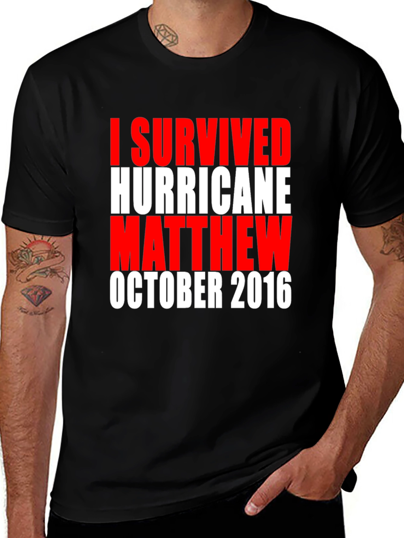 I Survived Hurricane Matthew Tee