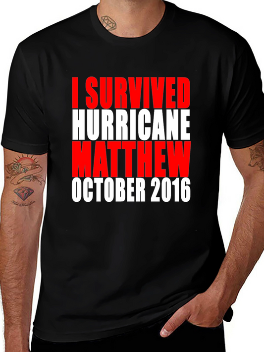 I Survived Hurricane Matthew Tee