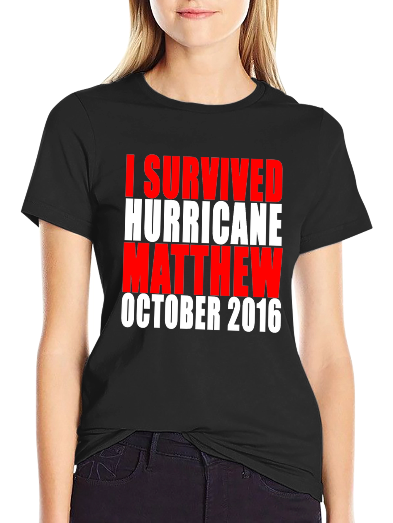 I Survived Hurricane Matthew Tee