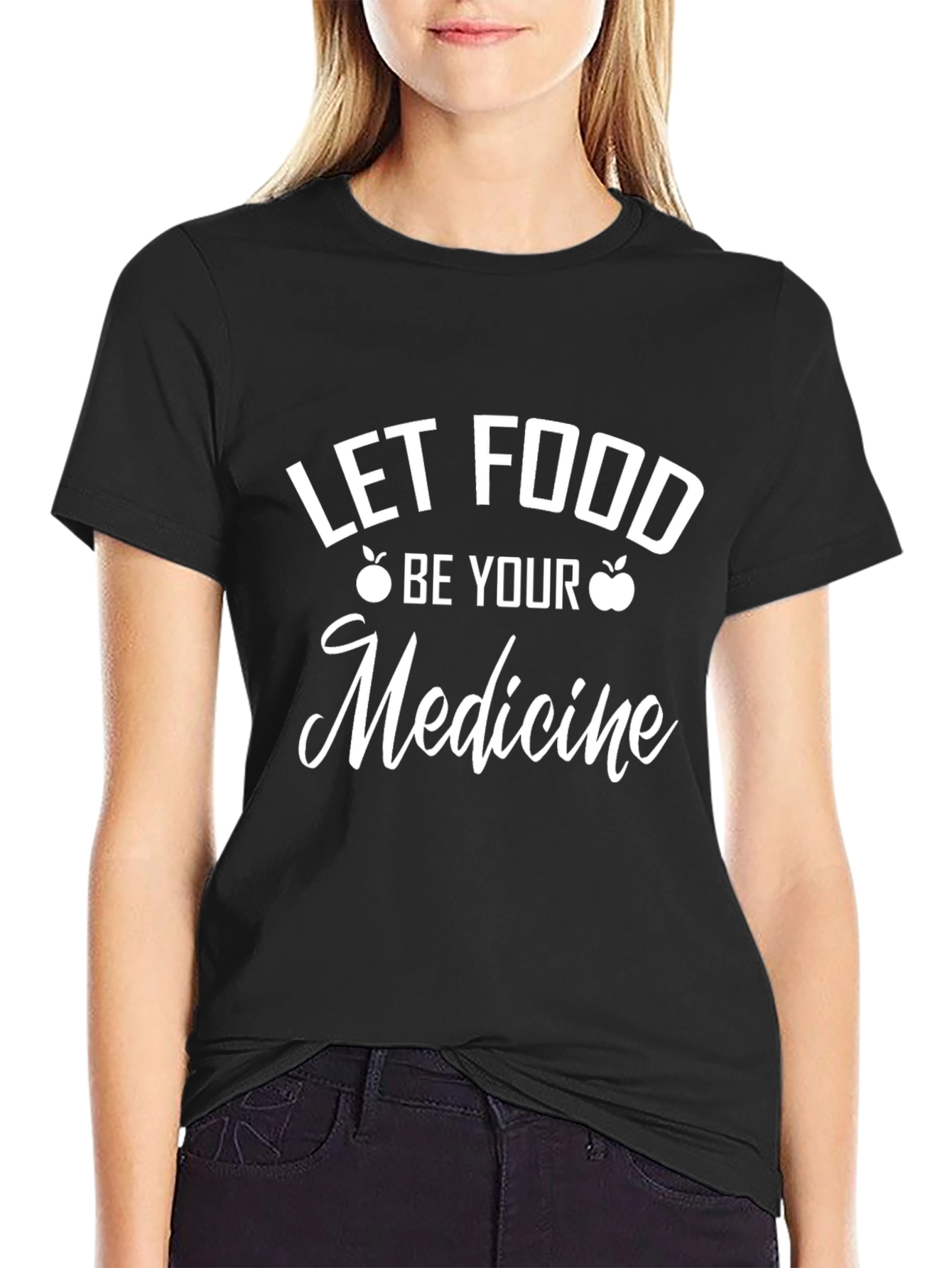 Let Food Be Your Medicine Graphic Tee