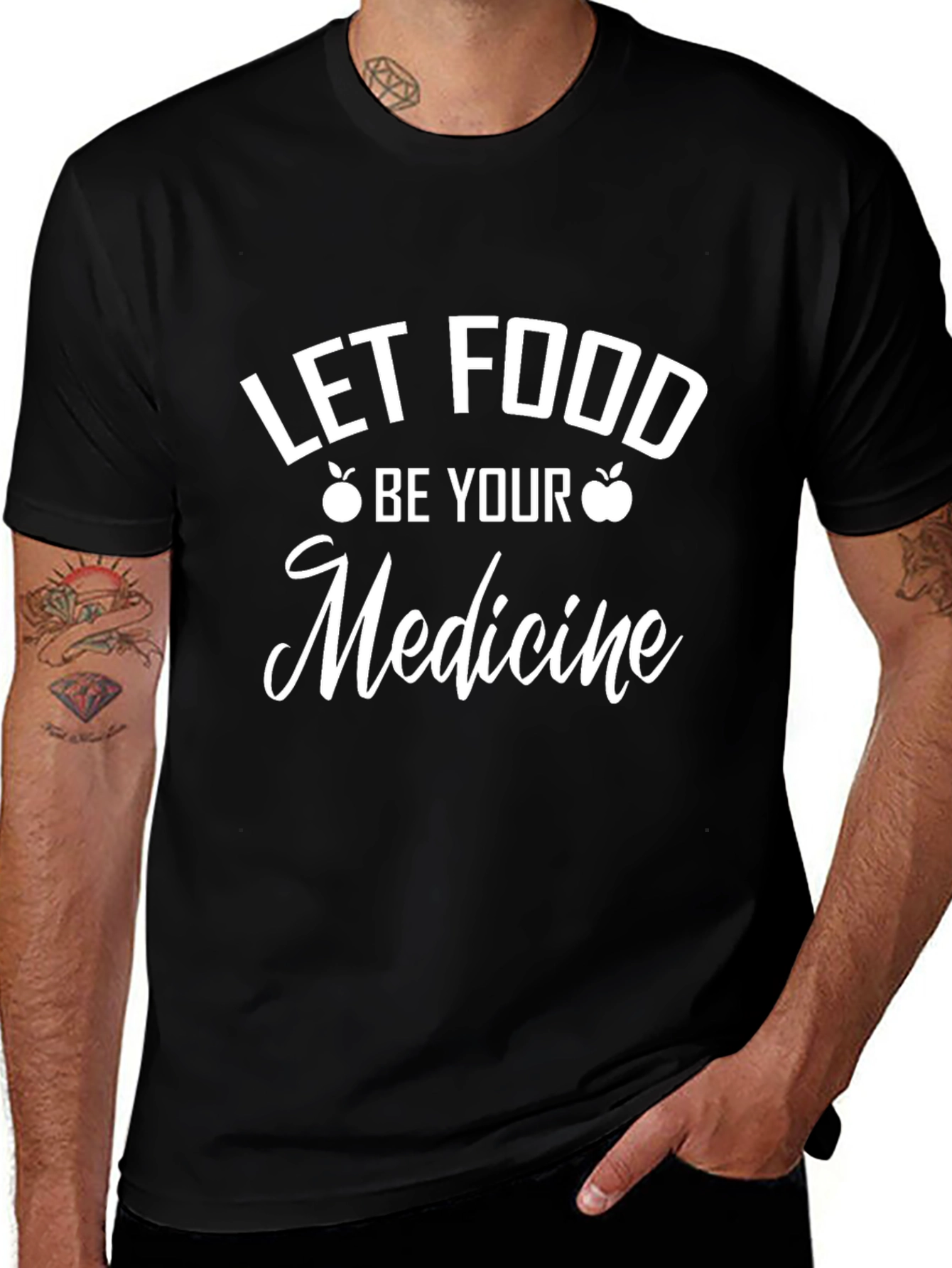 Let Food Be Your Medicine Graphic Tee