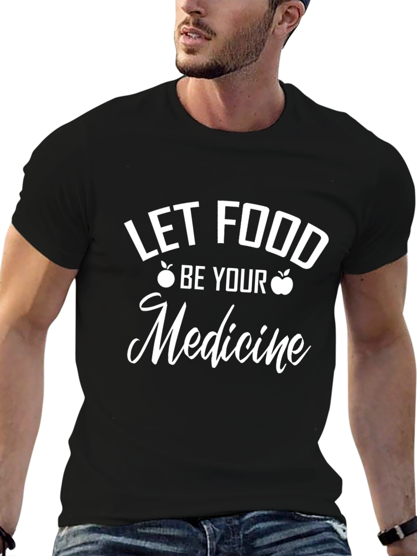 Let Food Be Your Medicine Graphic Tee