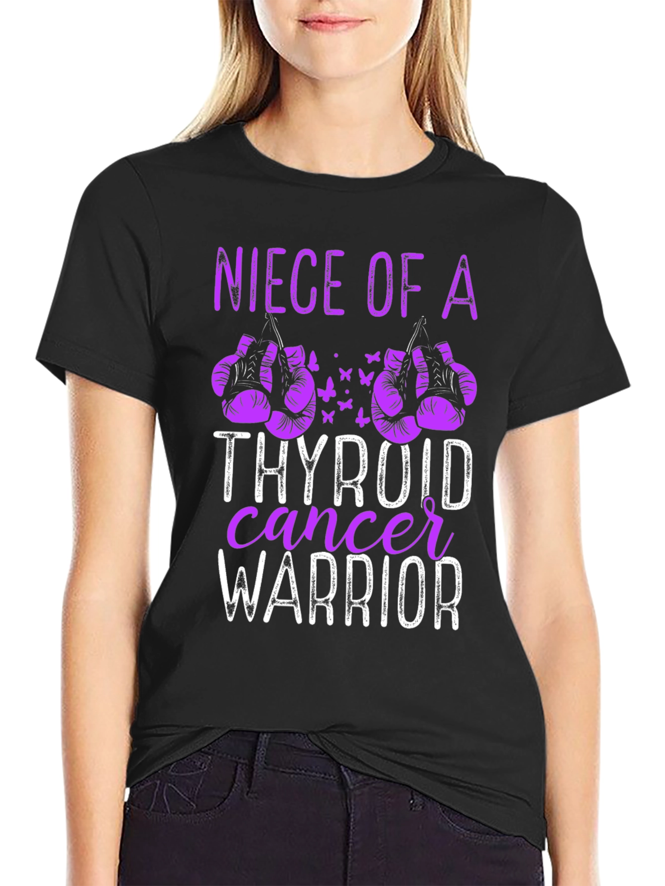Niece of a Thyroid Cancer Warrior T-Shirt