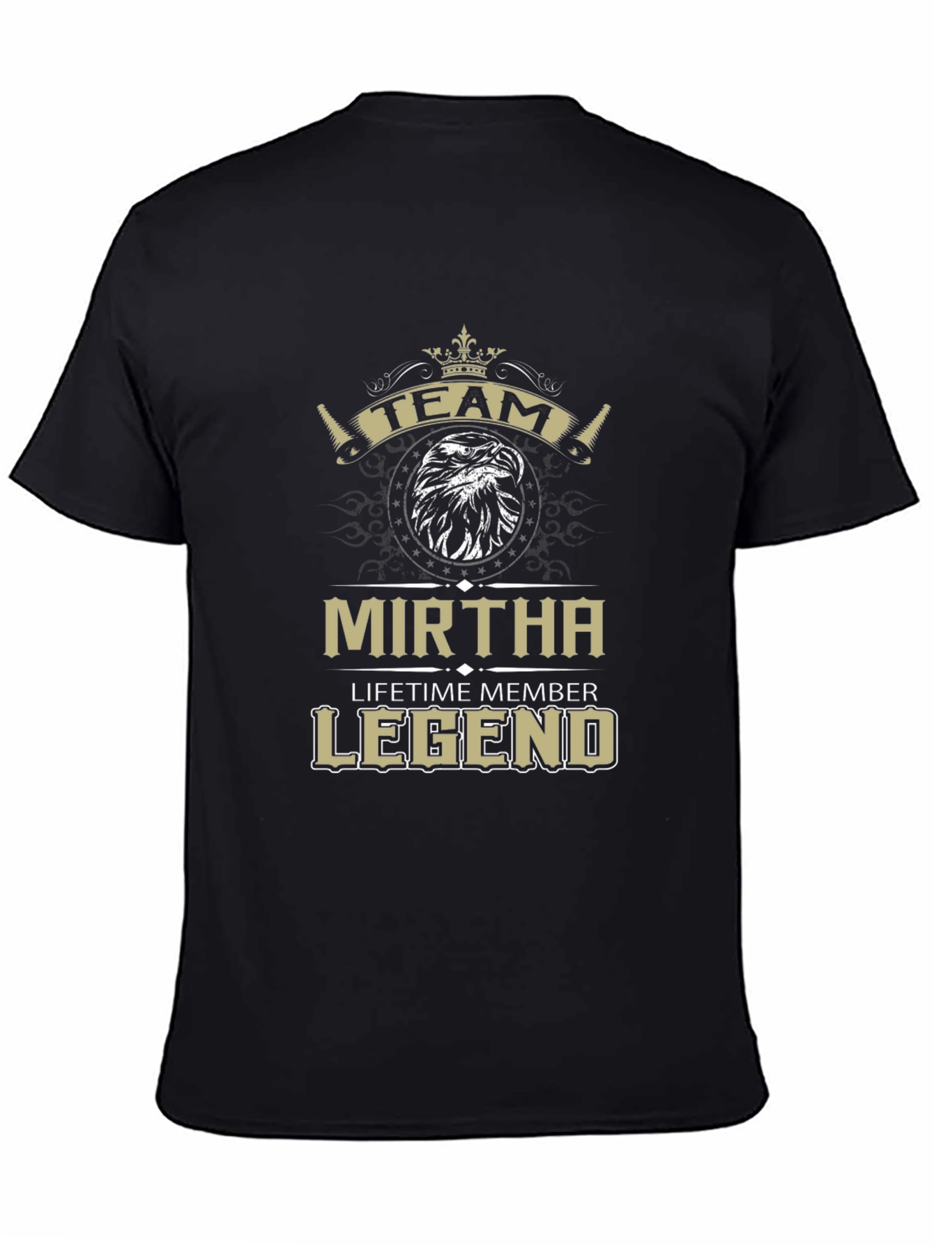 Mirtha Team Legend Black T-Shirt