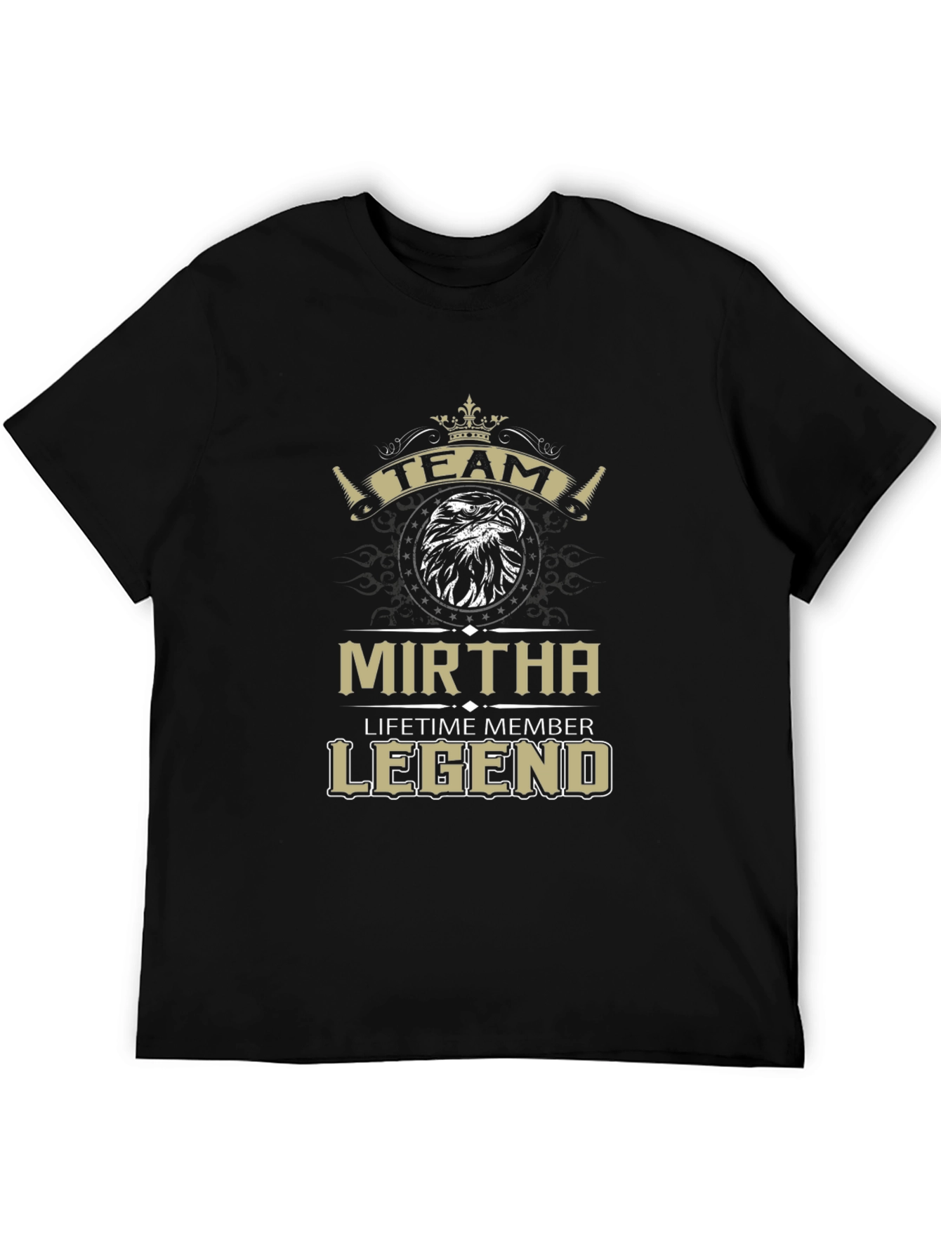 Mirtha Team Legend Black T-Shirt