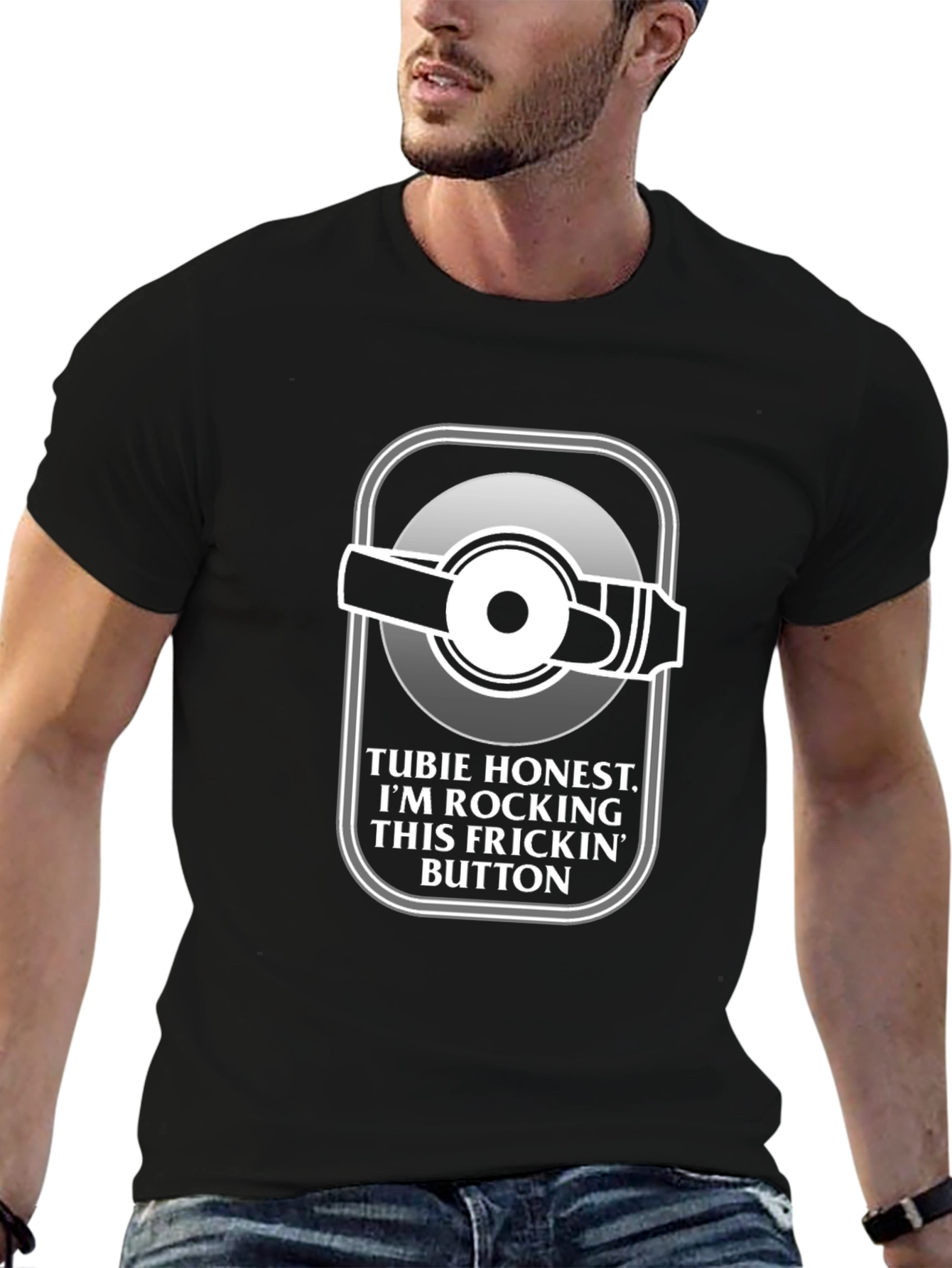 Tubie Honest Button T-Shirt