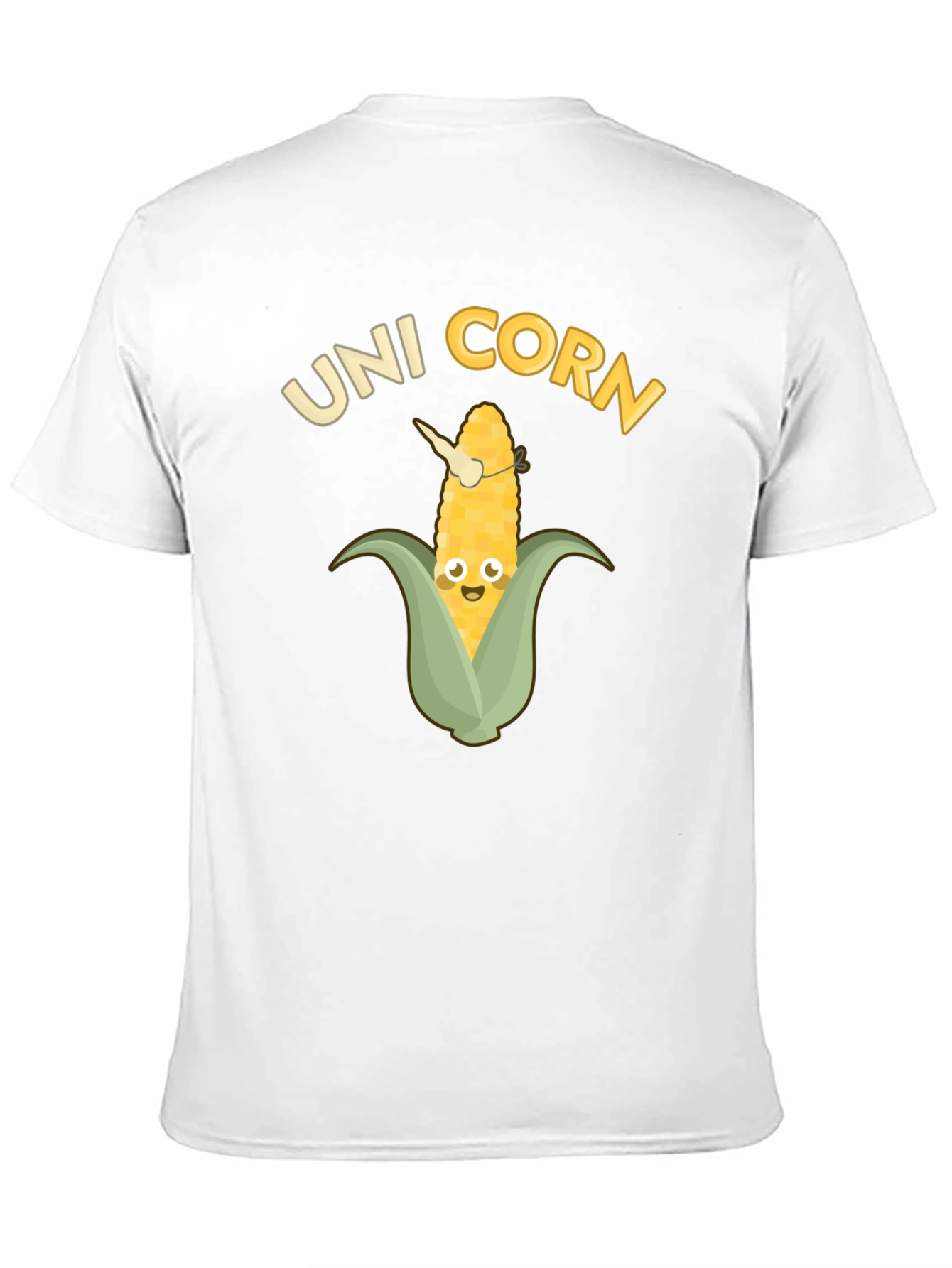 Unicorn Corn Black T-Shirt