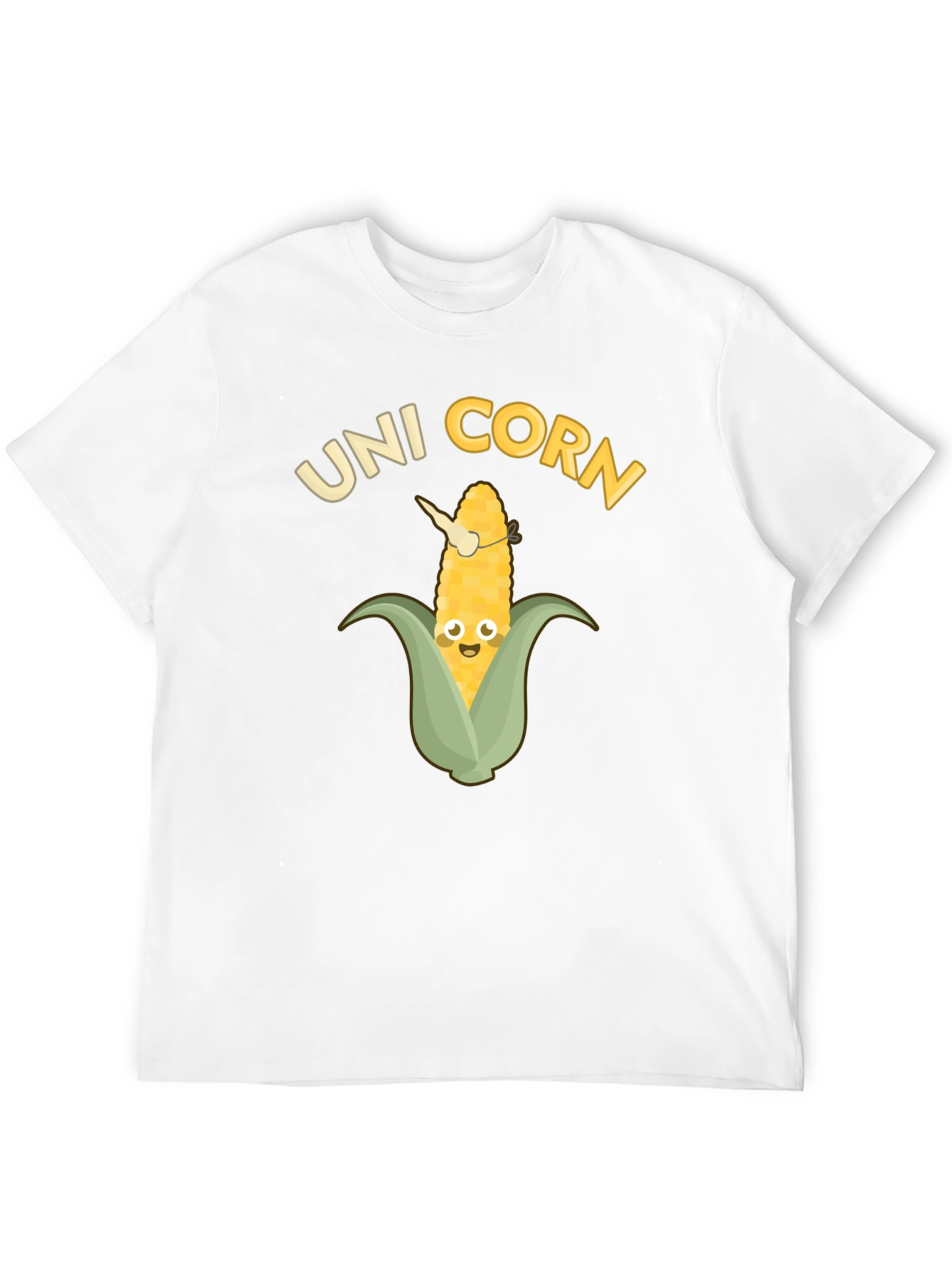 Unicorn Corn Black T-Shirt