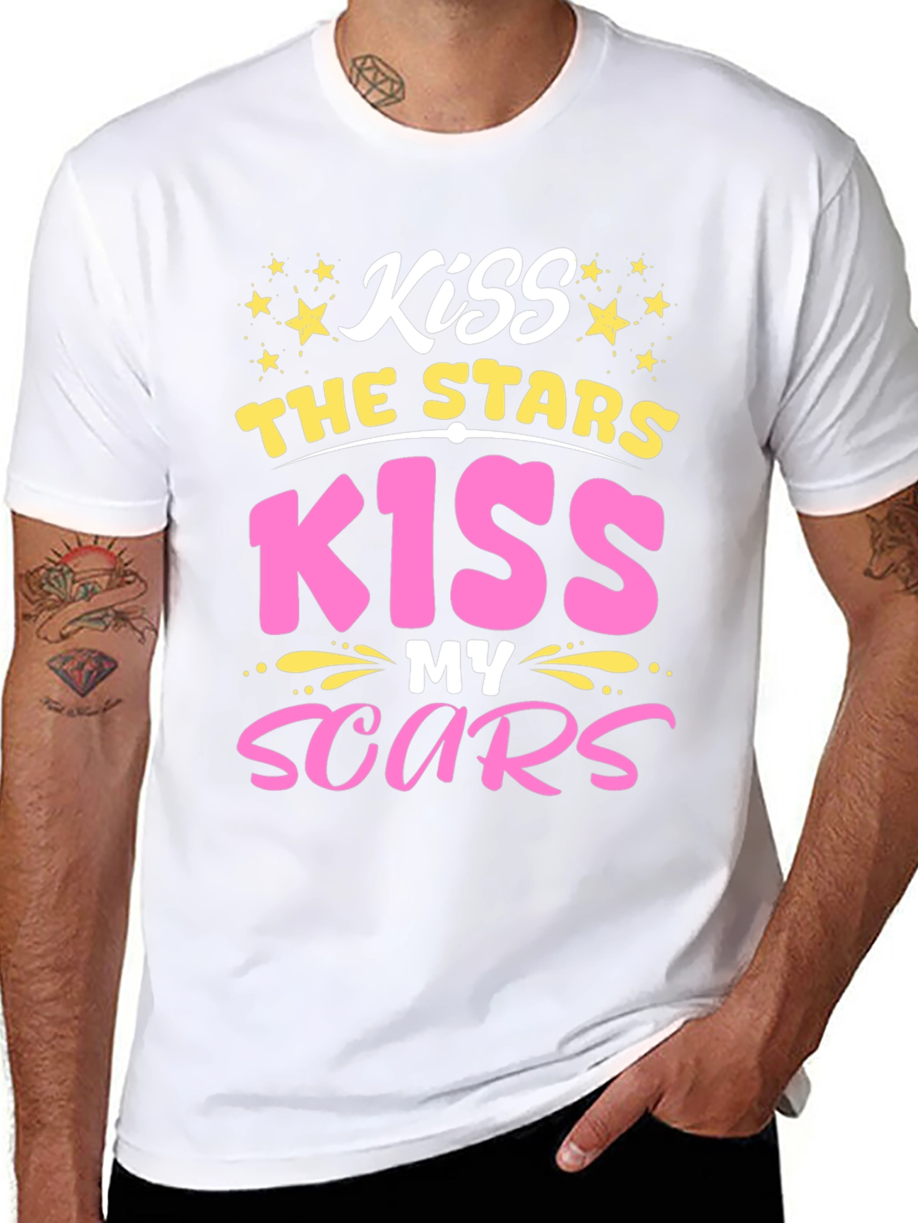 Kiss The Stars Graphic Tee