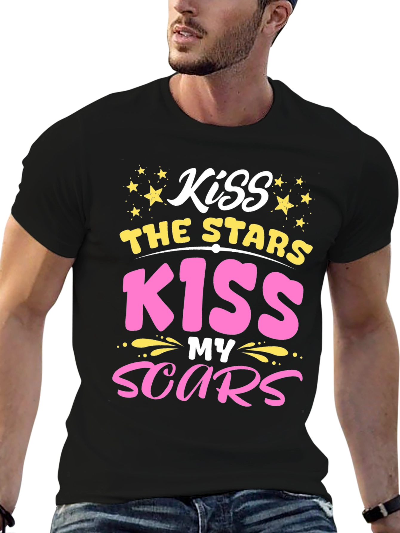 Kiss The Stars Graphic Tee