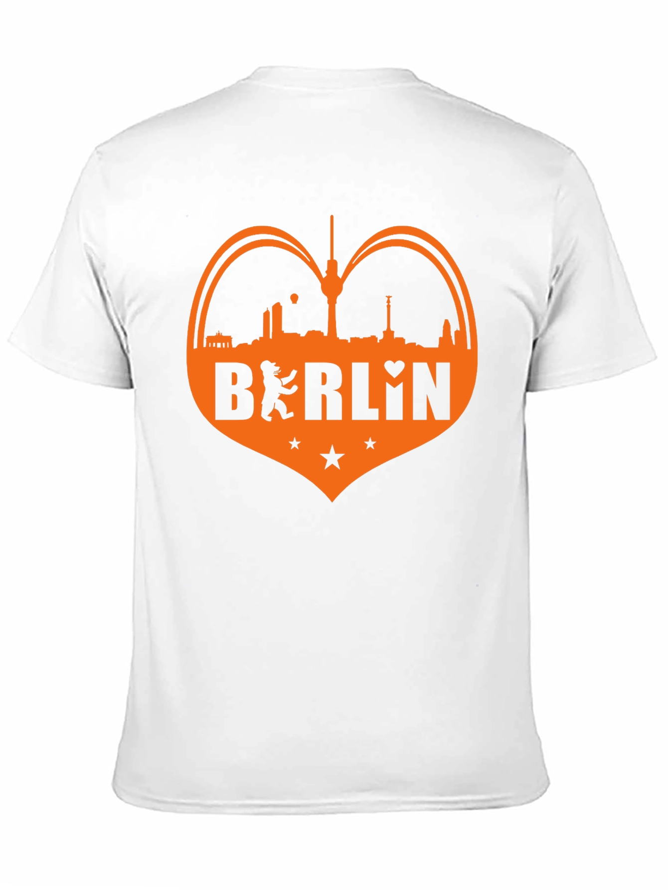 Berlin Heart Graphic Tee - Black