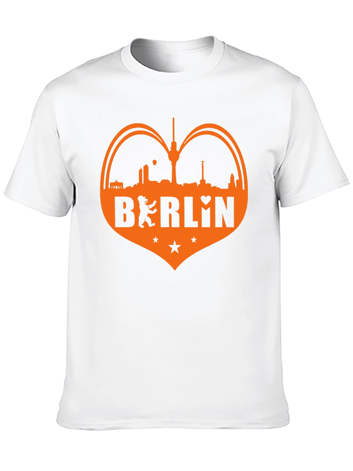 Berlin Heart Graphic Tee - Black