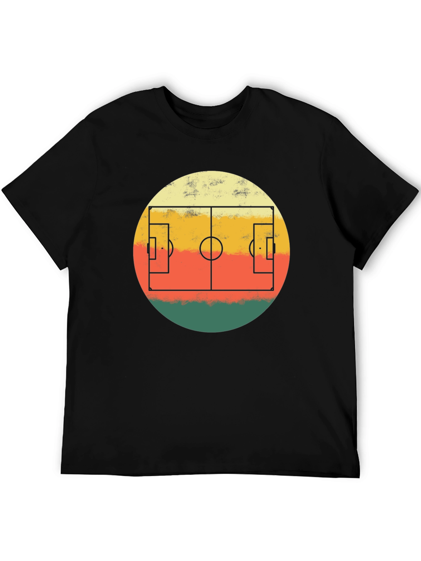 Retro Soccer Field T-Shirt
