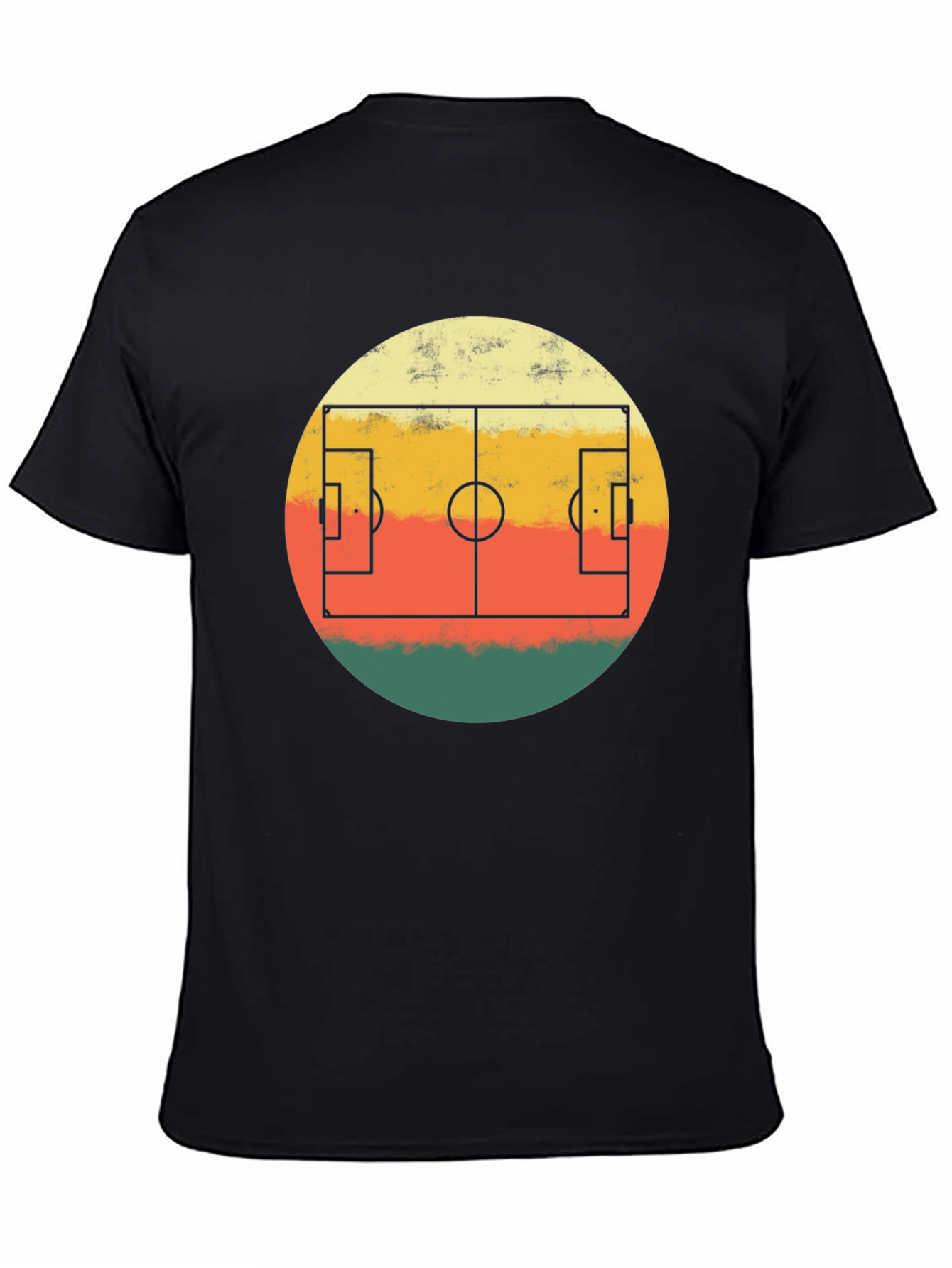 Retro Soccer Field T-Shirt