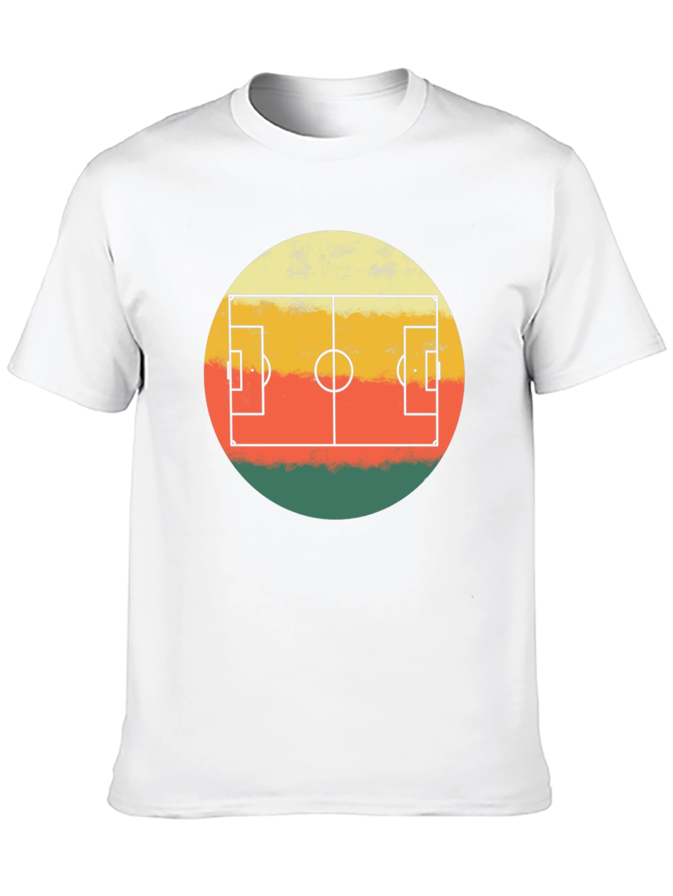 Retro Soccer Field T-Shirt