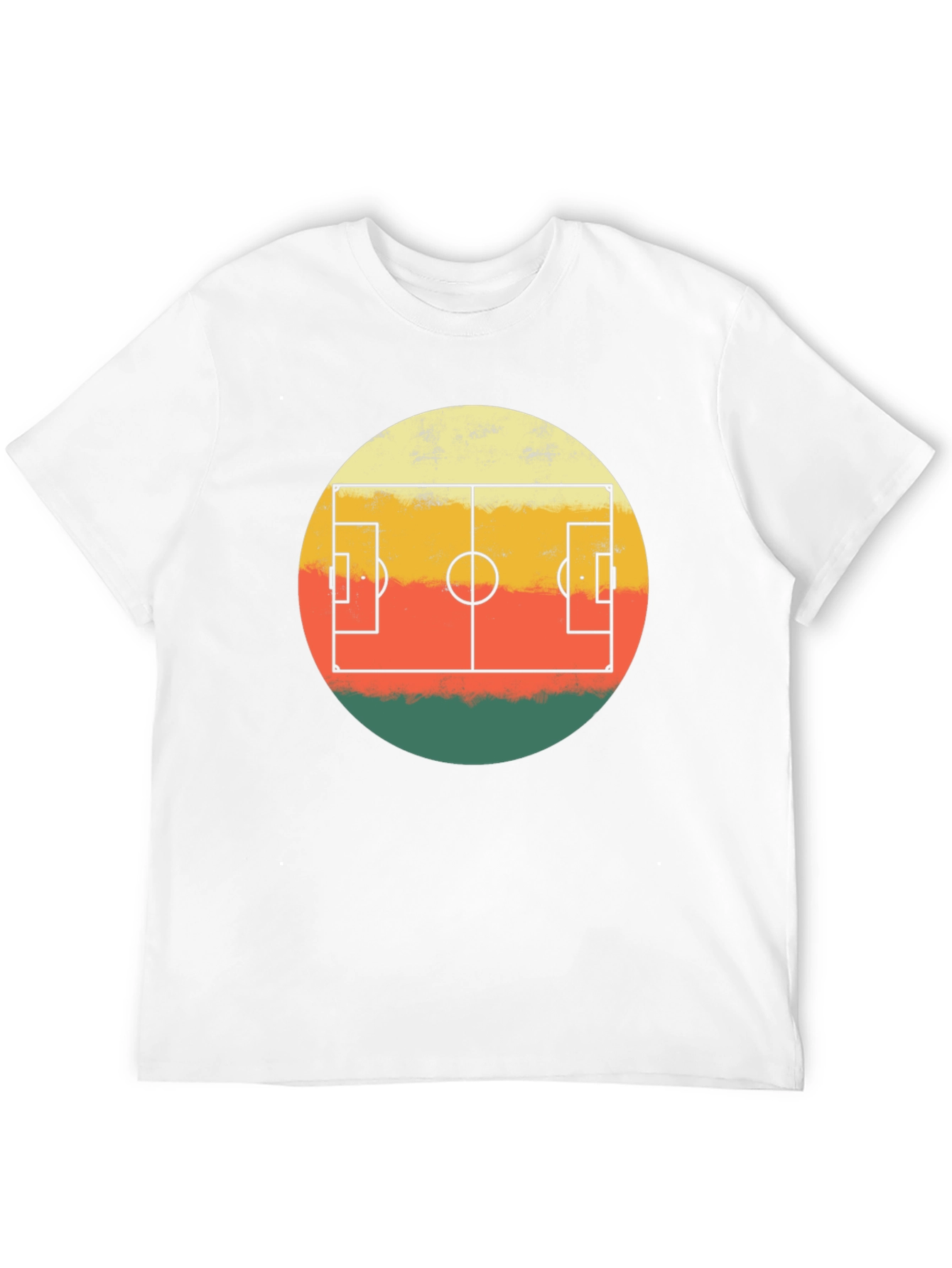 Retro Soccer Field T-Shirt