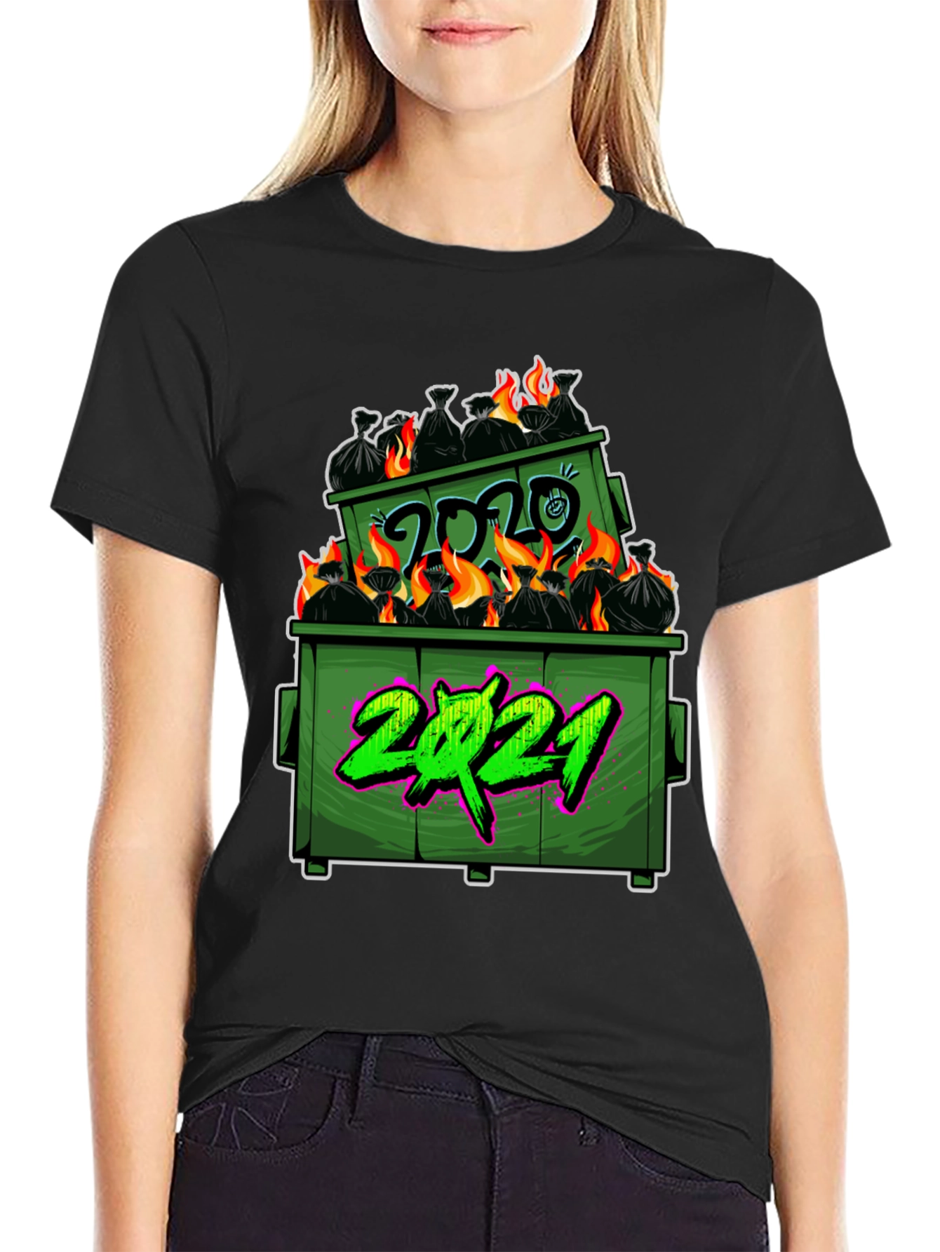 Dumpster Fire 2020-2021 Graphic T-Shirt