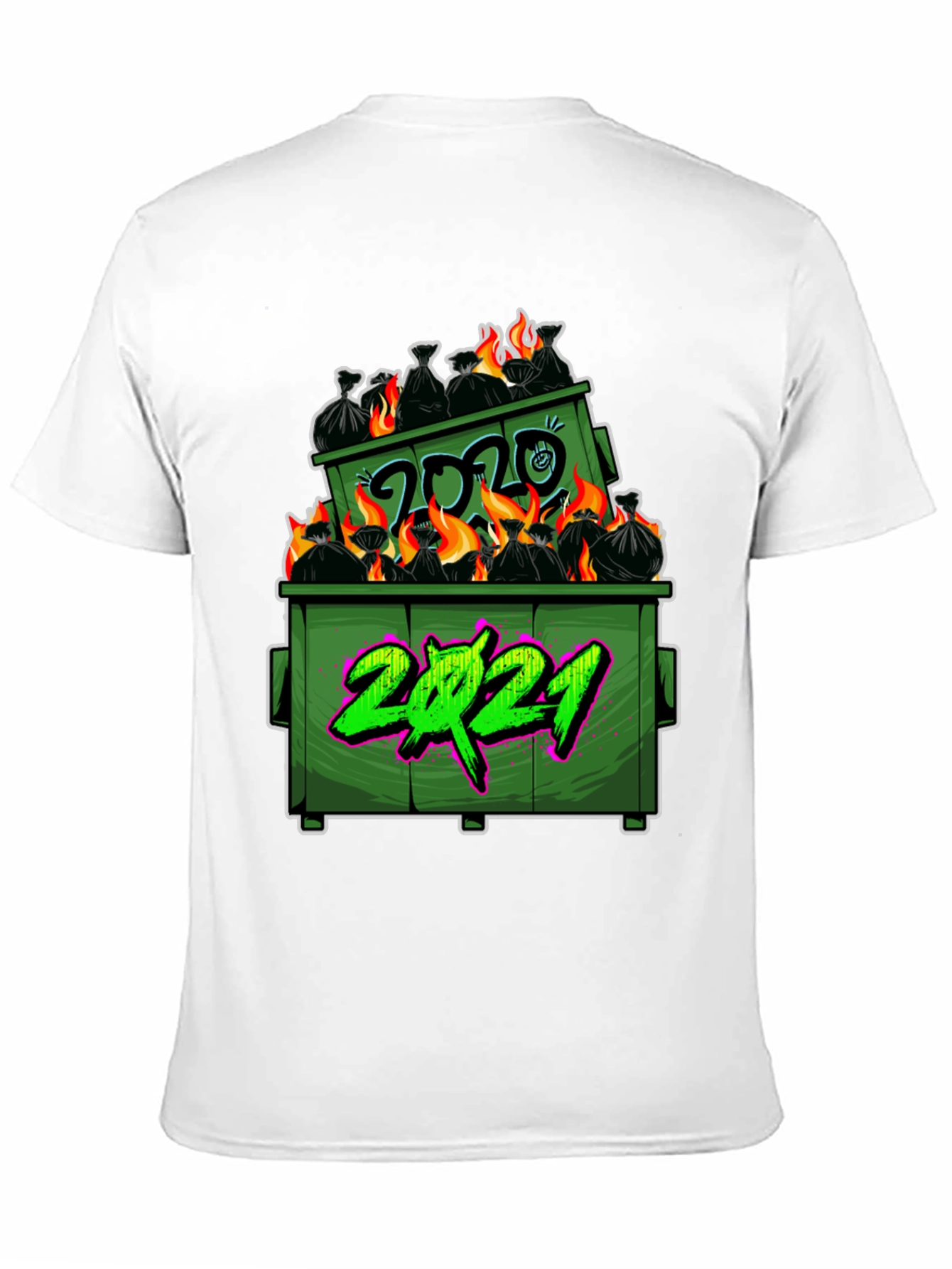 Dumpster Fire 2020-2021 Graphic T-Shirt
