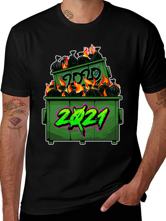 Dumpster Fire 2020-2021 Graphic T-Shirt