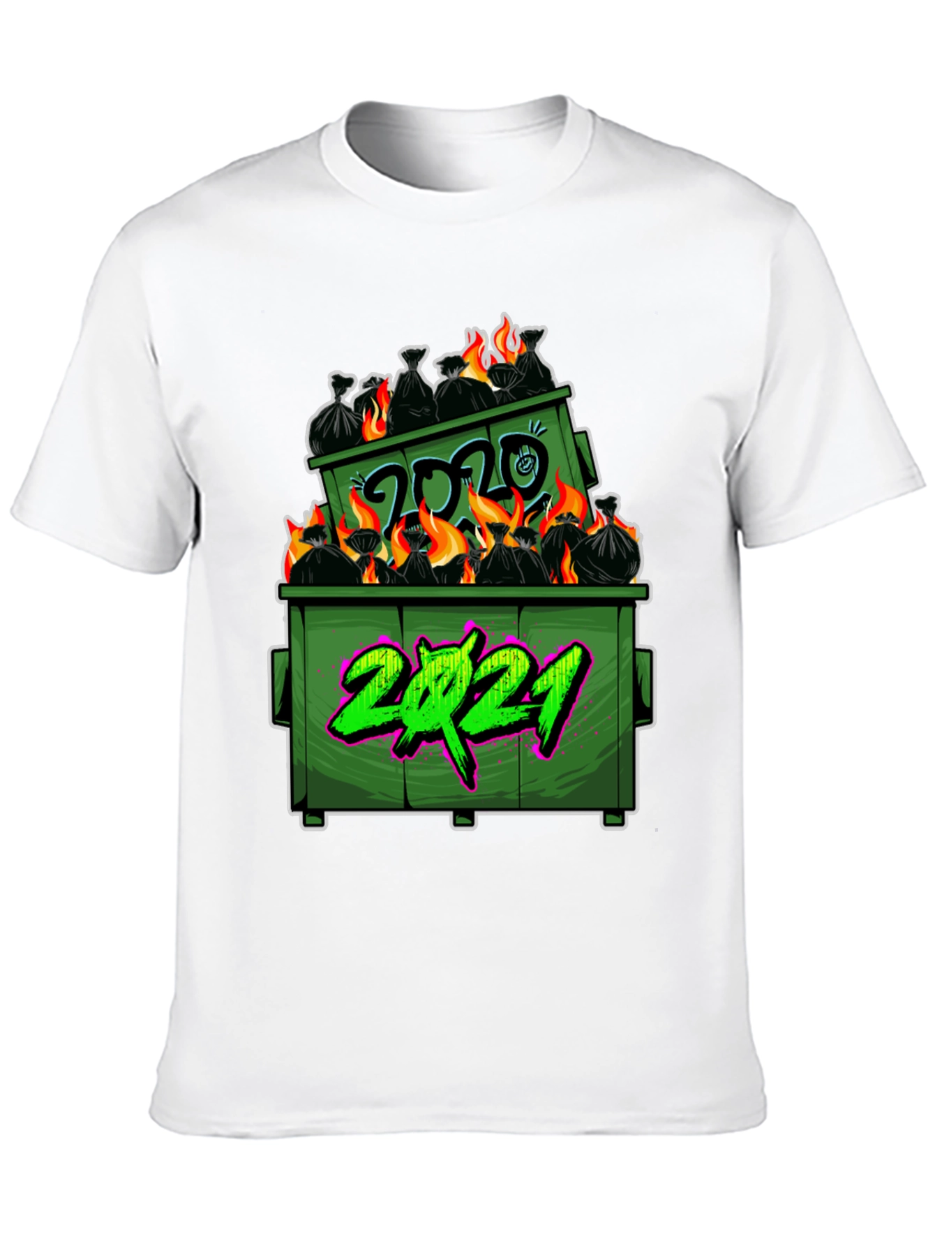 Dumpster Fire 2020-2021 Graphic T-Shirt