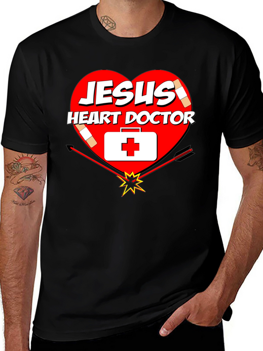 Jesus Heart Doctor Graphic T-Shirt