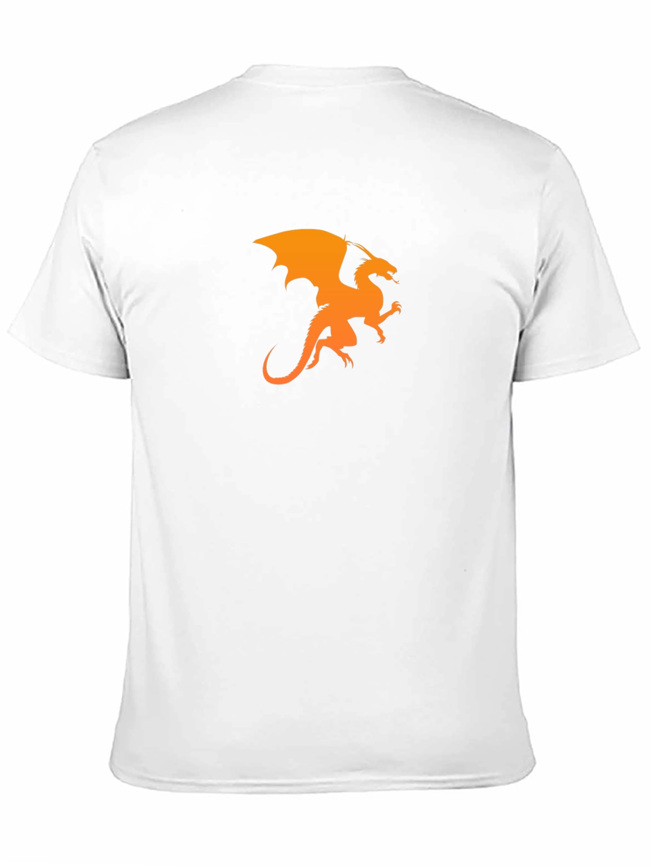 Dragon Graphic Black T-Shirt - Mens Casual Tee