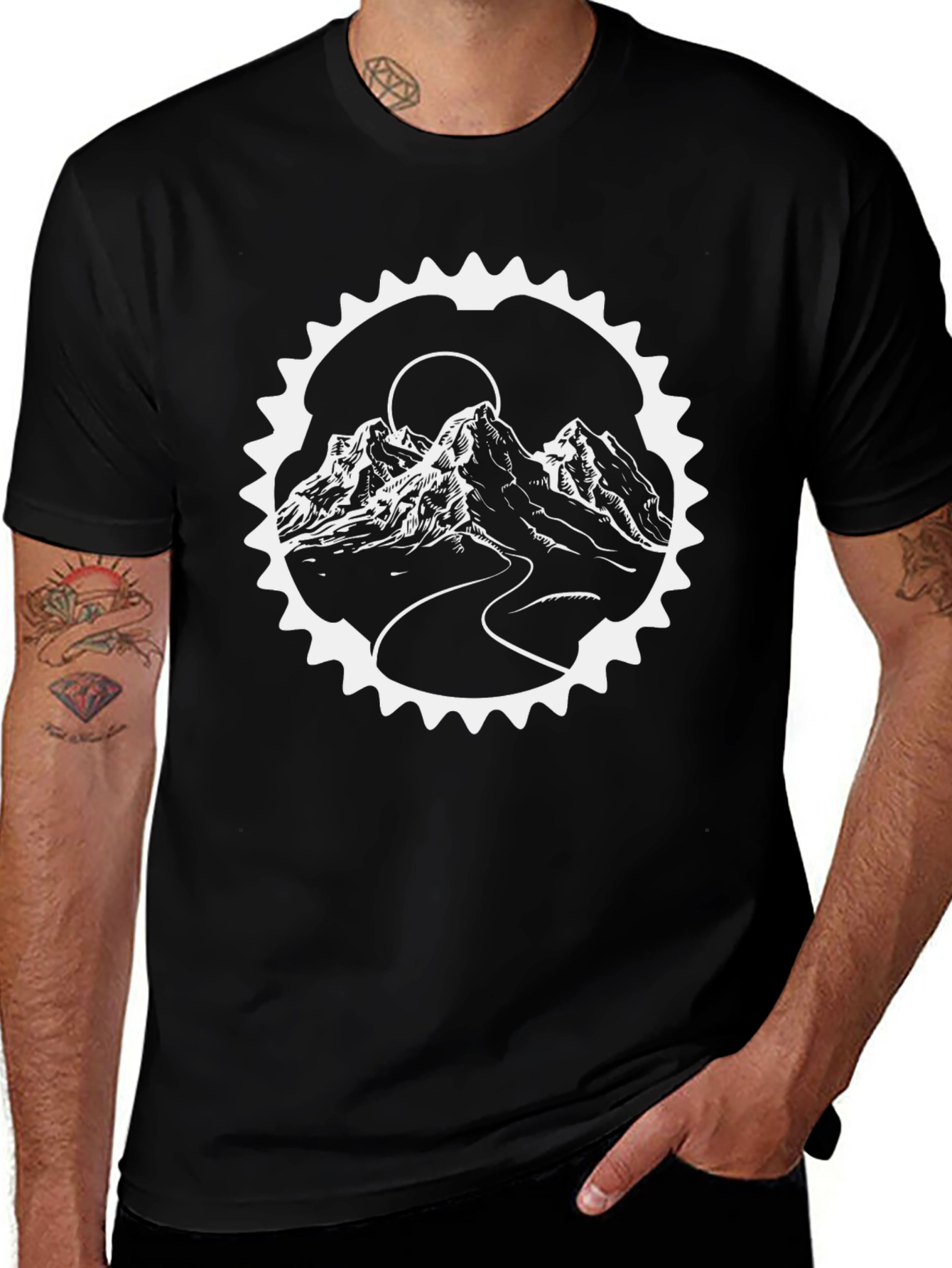 Mountain Bike Graphic T-Shirt