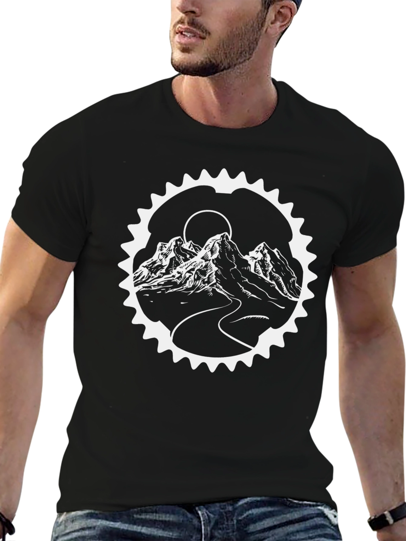 Mountain Bike Graphic T-Shirt