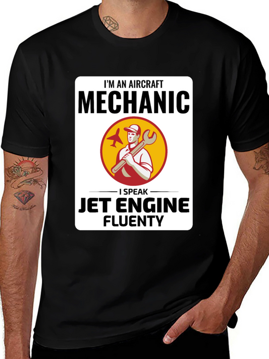 Aircraft Mechanic Jet Engine T-Shirt
