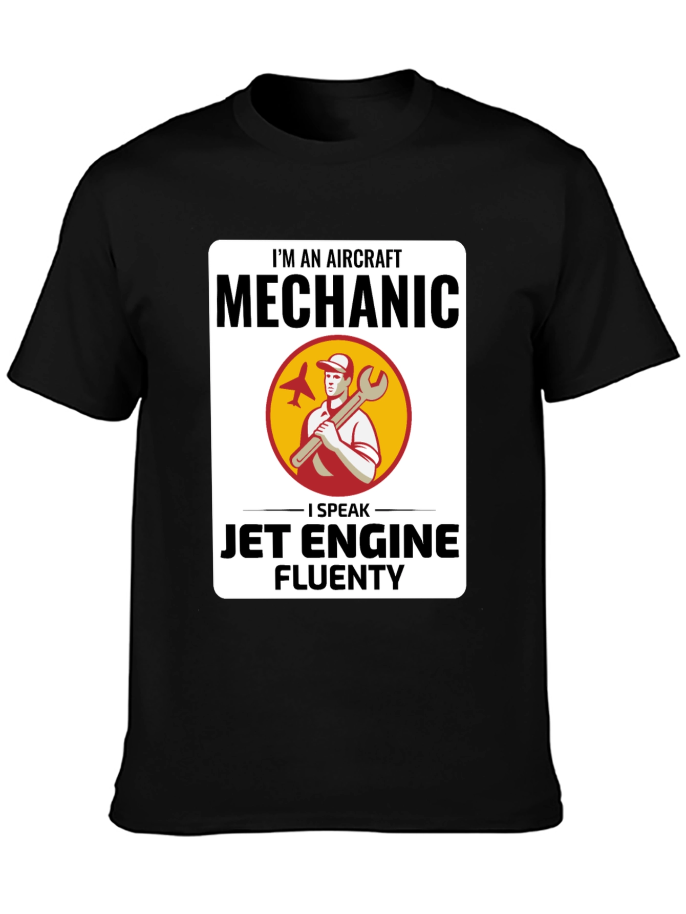 Aircraft Mechanic Jet Engine T-Shirt