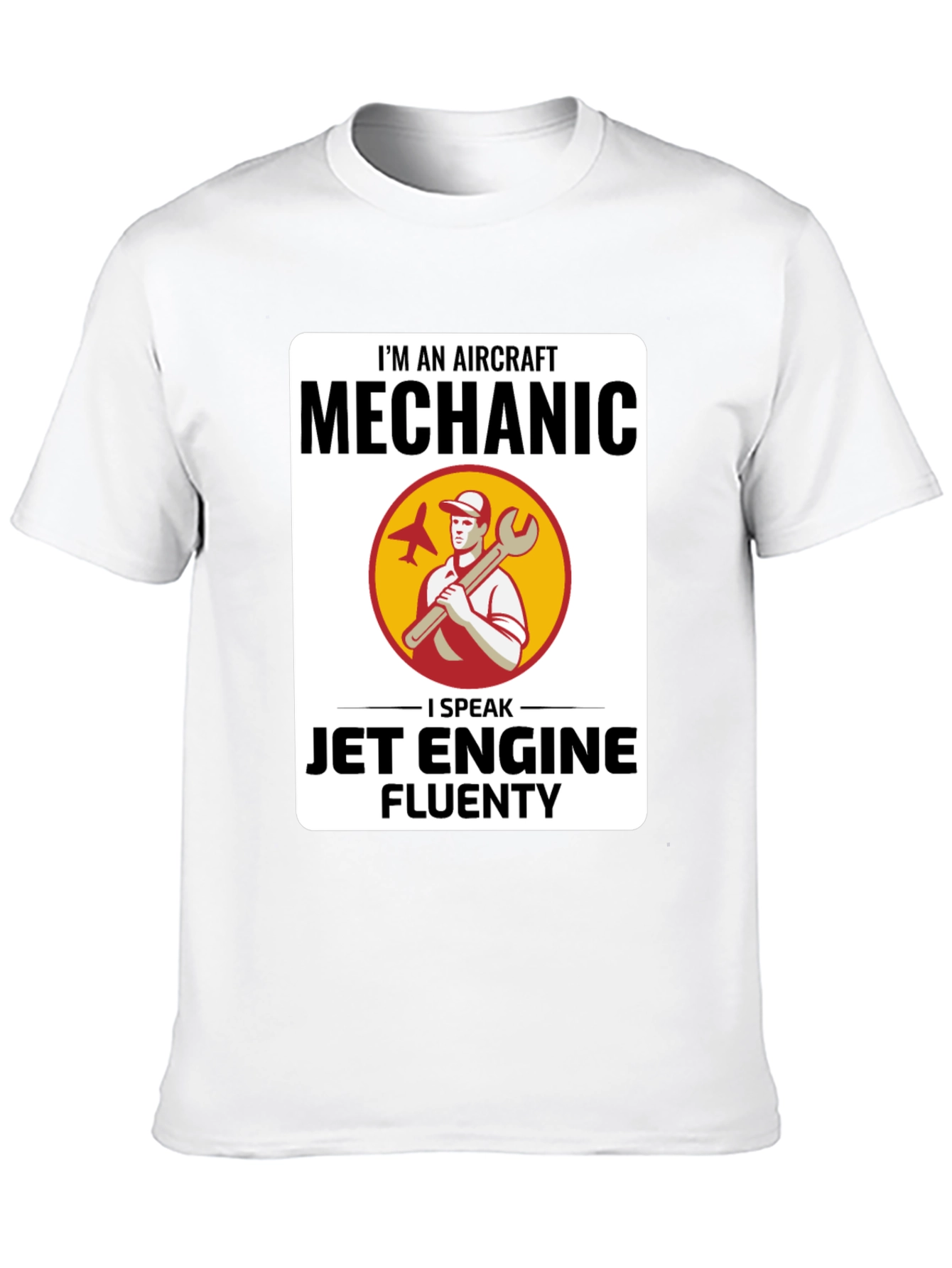 Aircraft Mechanic Jet Engine T-Shirt