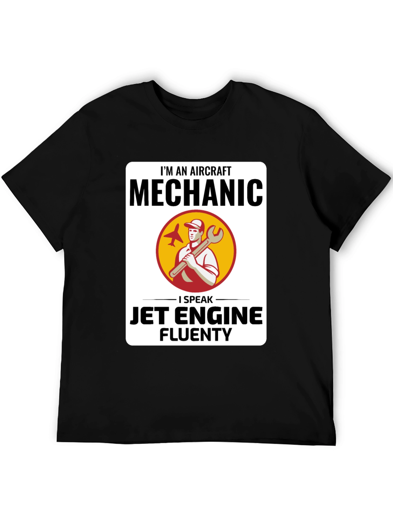 Aircraft Mechanic Jet Engine T-Shirt