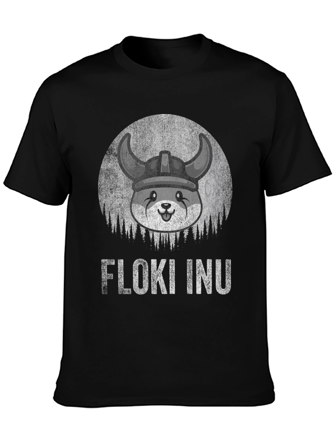Floki Inu Viking Graphic Tee - Black Cotton T-Shirt