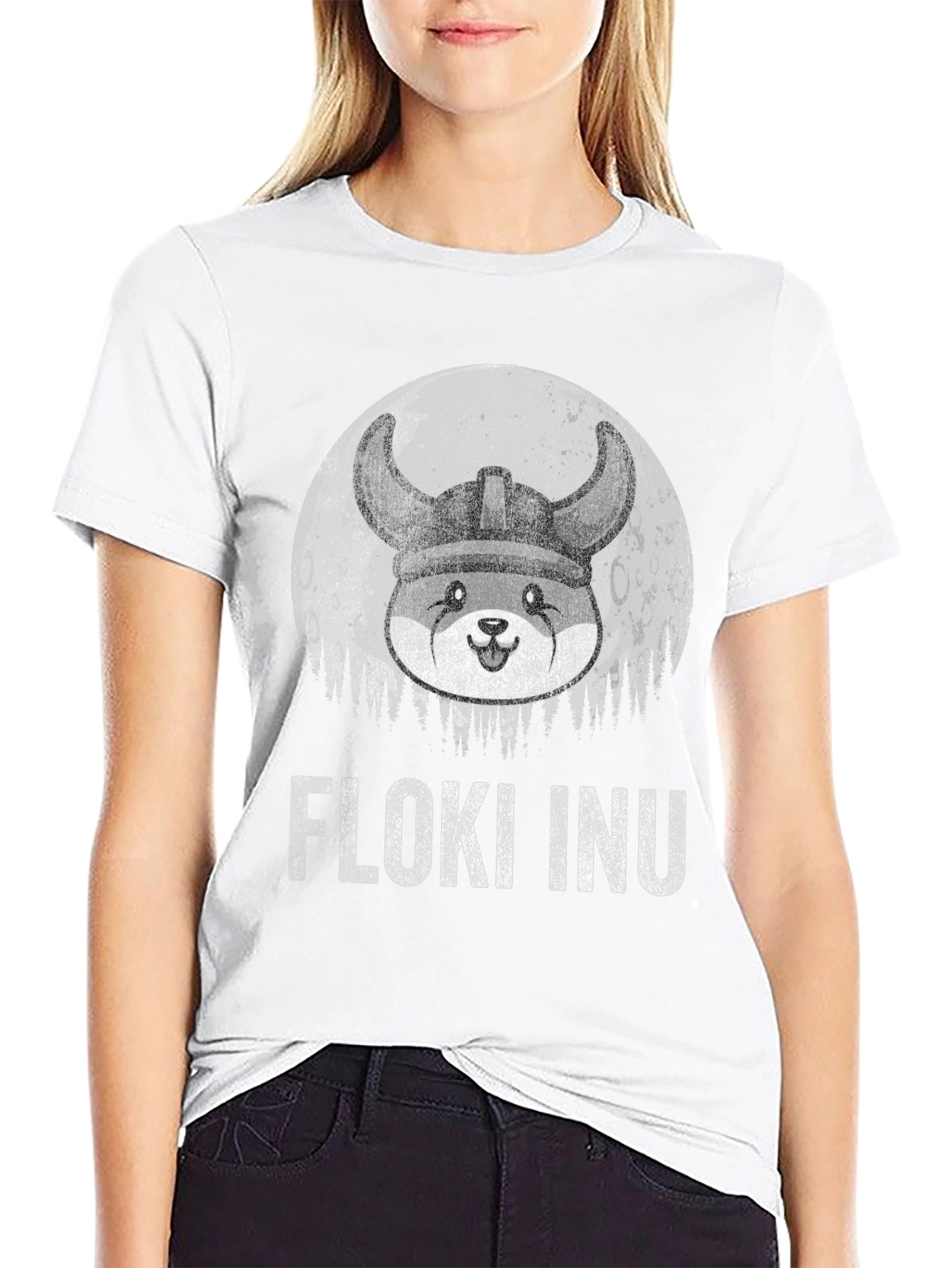 Floki Inu Viking Graphic Tee - Black Cotton T-Shirt