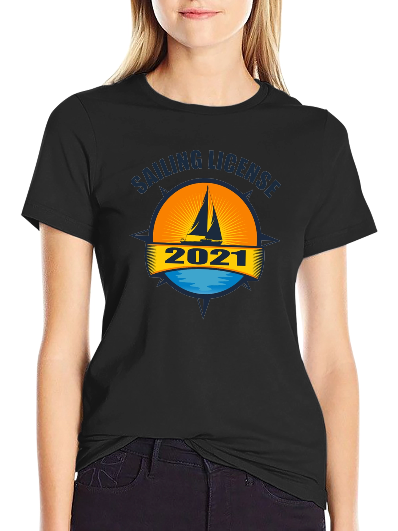 Sailing License 2021 Graphic Tee