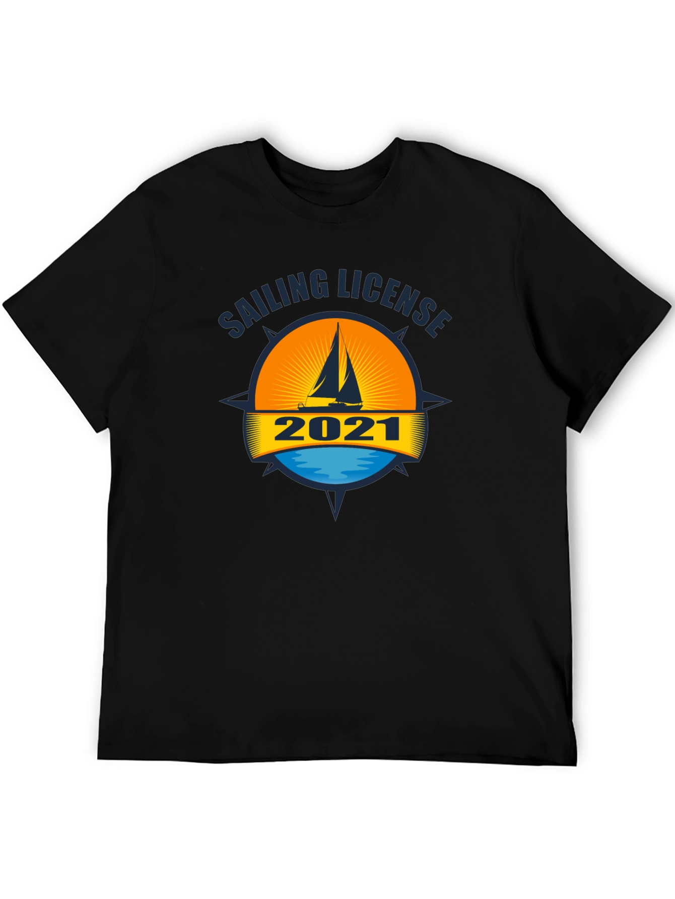 Sailing License 2021 Graphic Tee