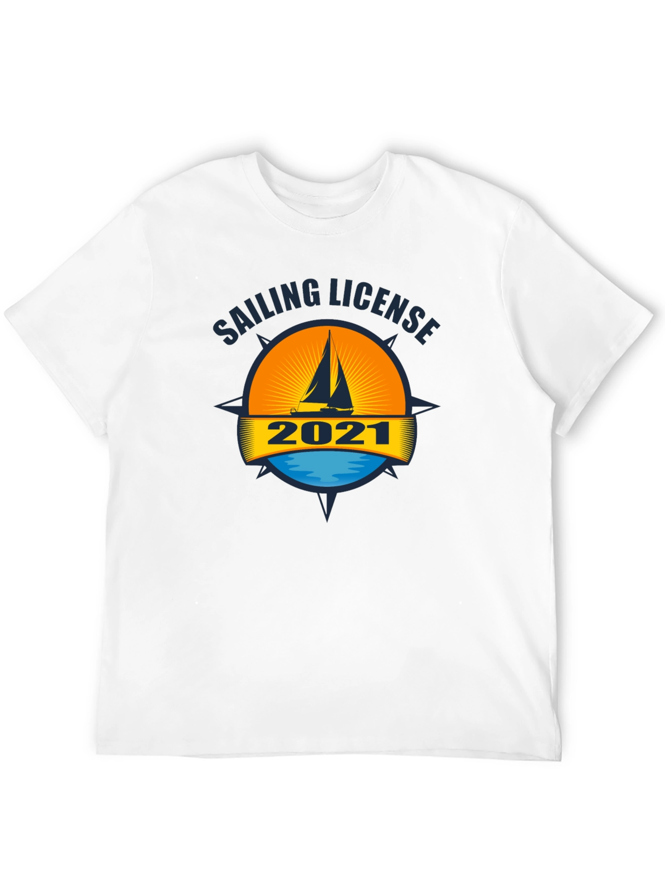 Sailing License 2021 Graphic Tee