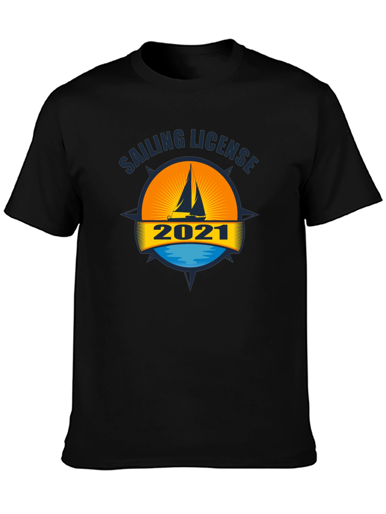 Sailing License 2021 Graphic Tee