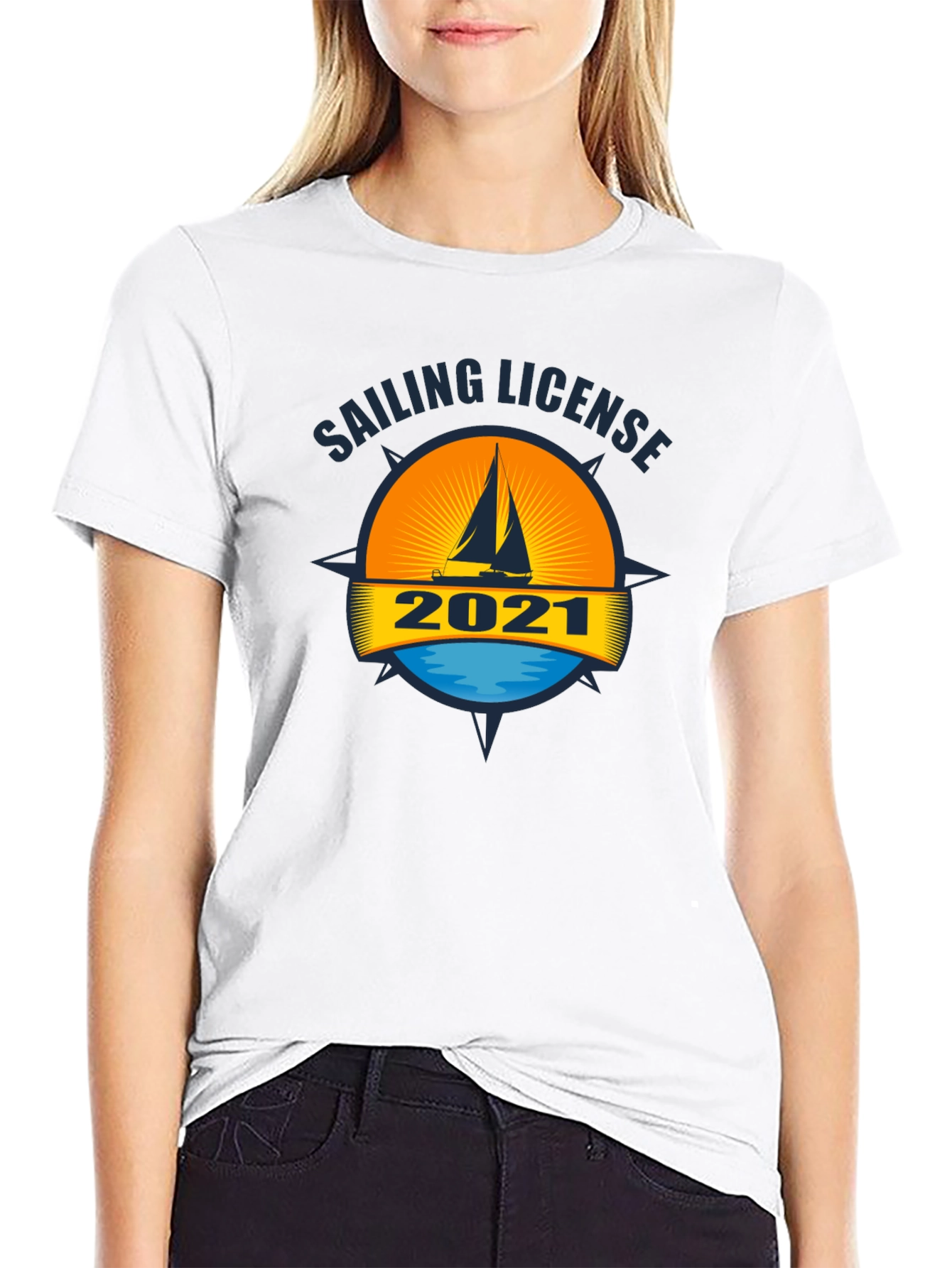 Sailing License 2021 Graphic Tee