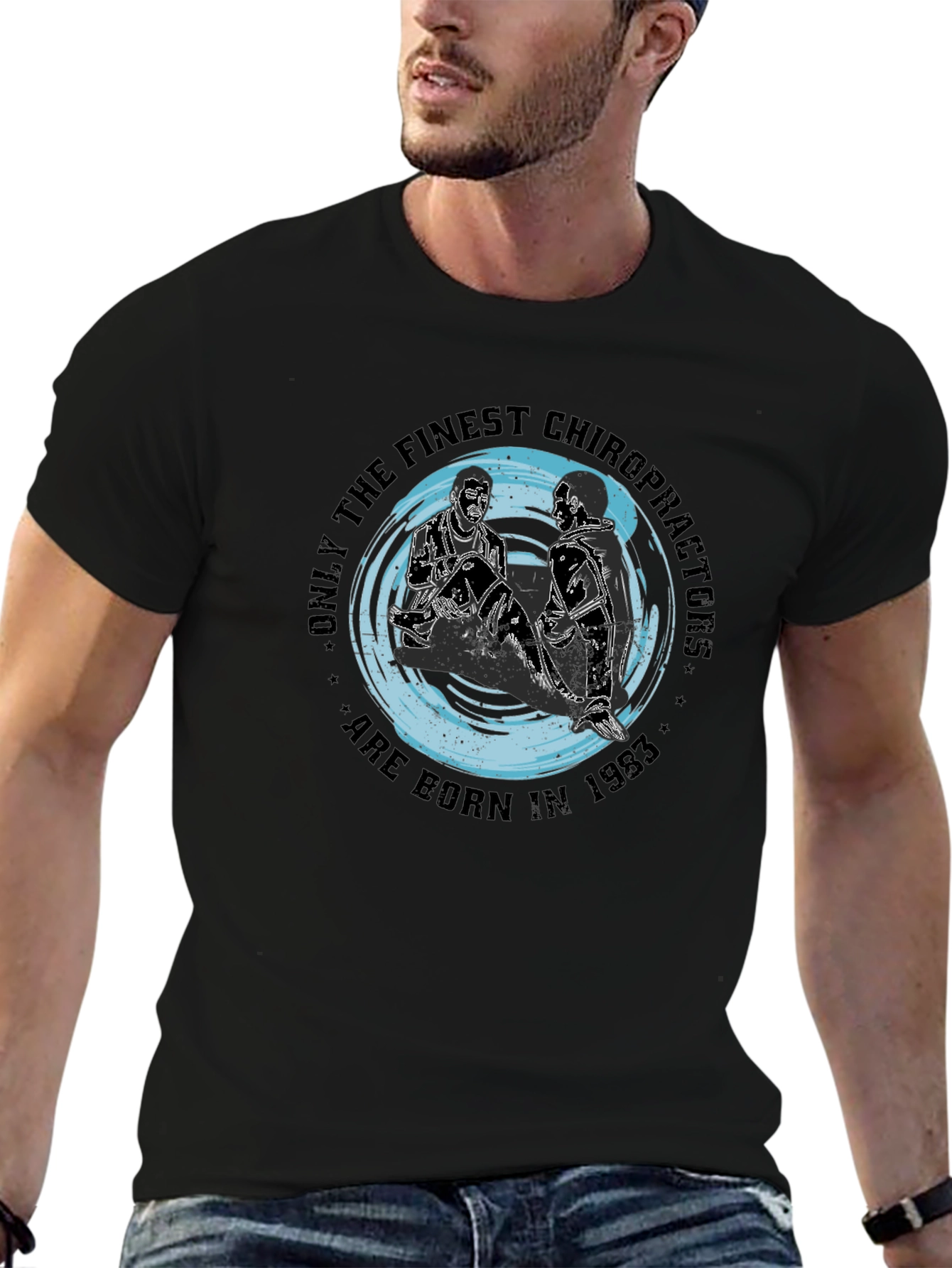 Chiropractor Born in 1983 Graphic Tee