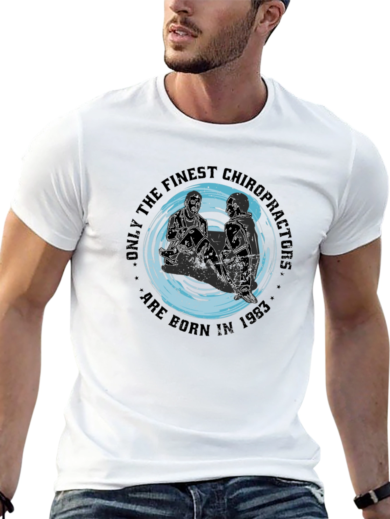Chiropractor Born in 1983 Graphic Tee