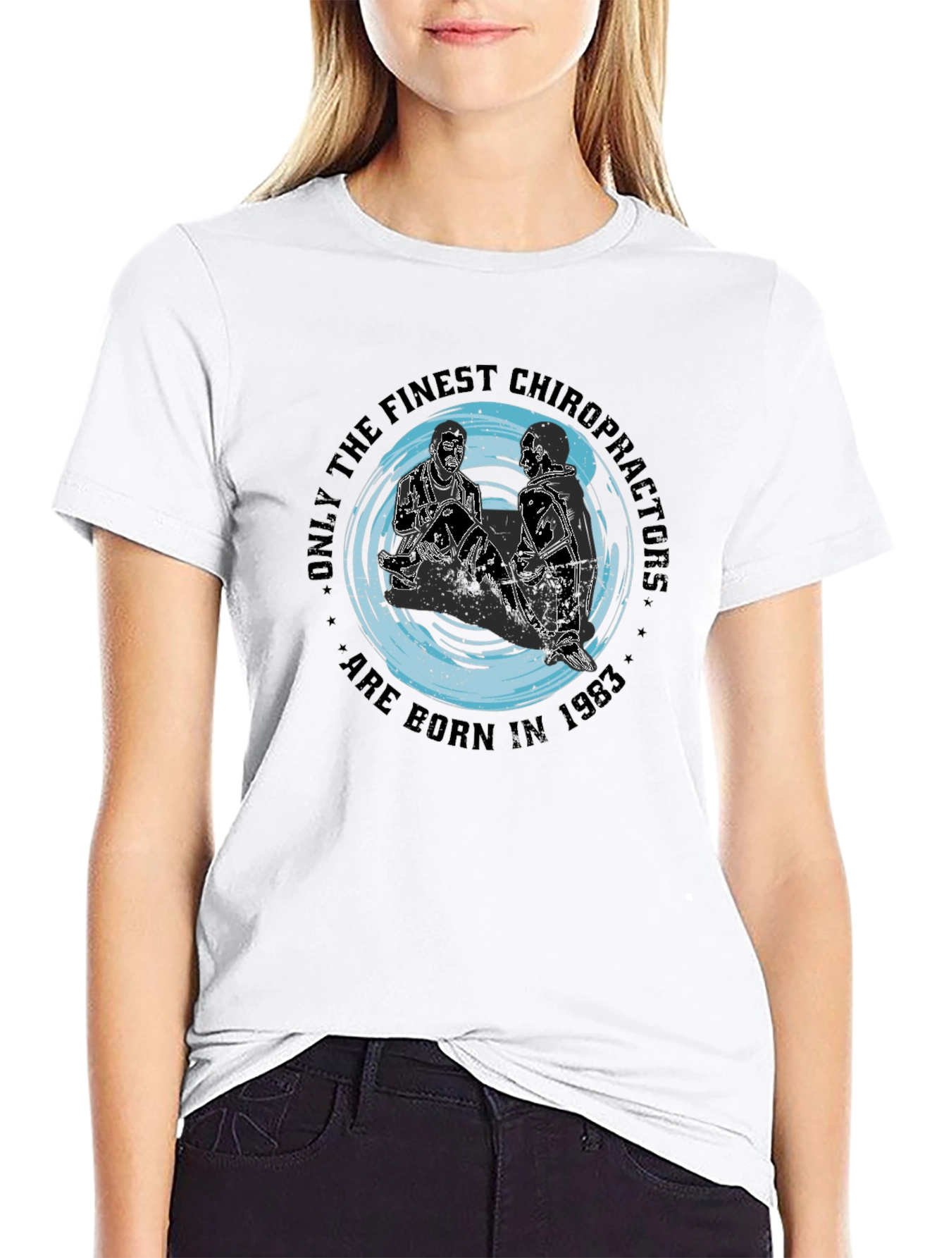 Chiropractor Born in 1983 Graphic Tee