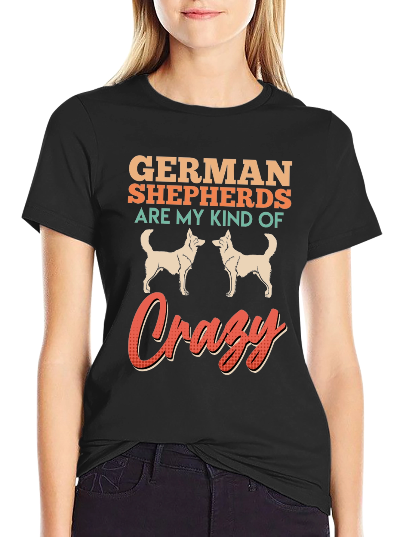 German Shepherd Crazy T-Shirt
