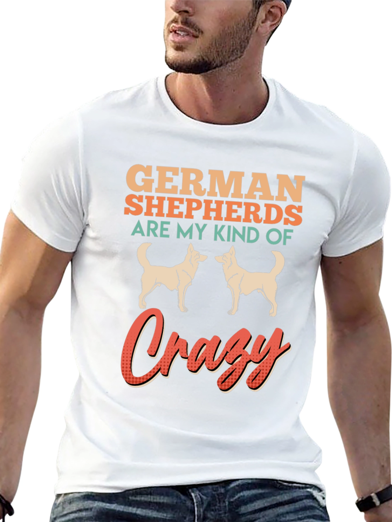 German Shepherd Crazy T-Shirt